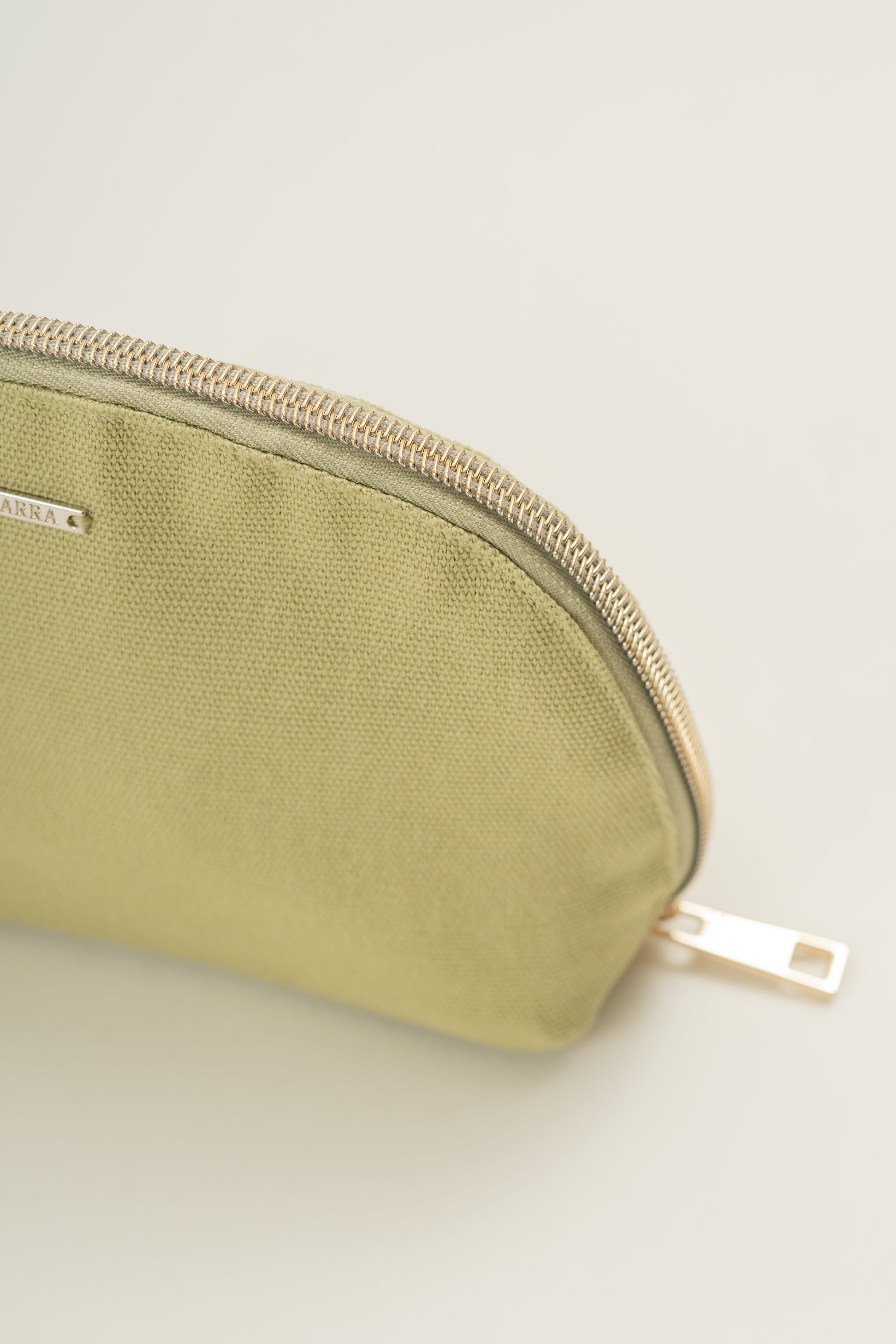 Round Pouch in Sage