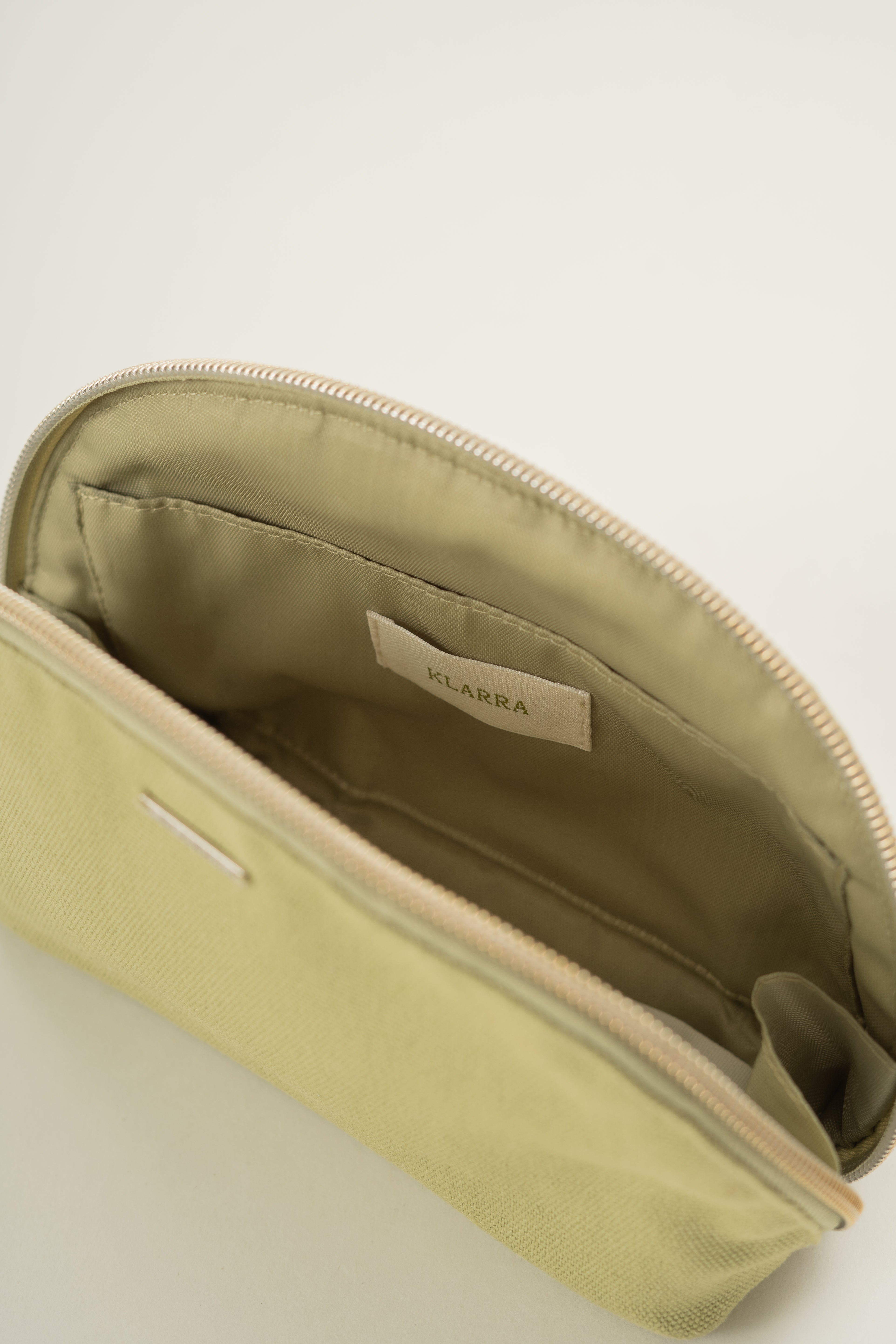 Round Pouch in Sage