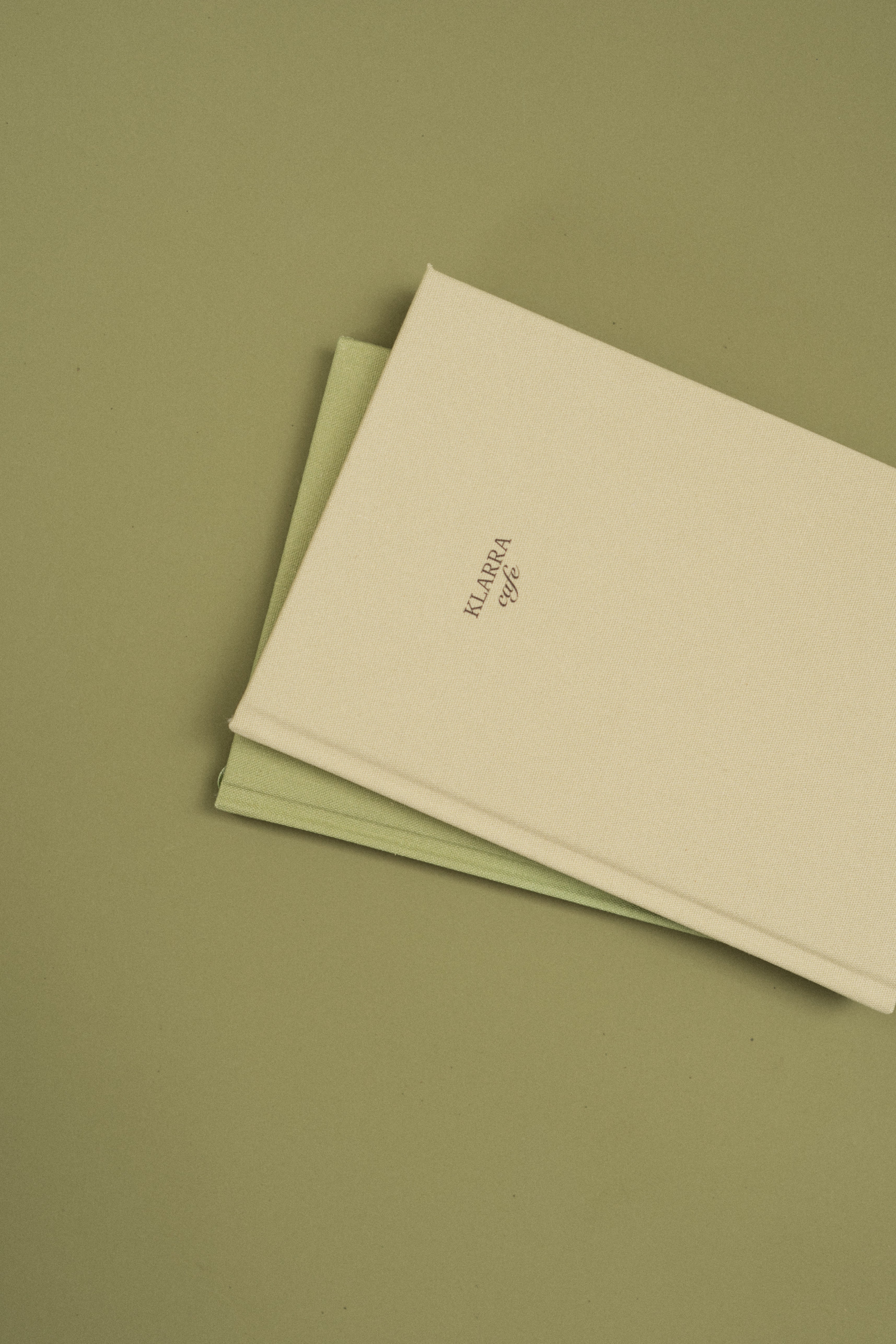 KLARRA CAFE NOTEBOOK in Light Sage