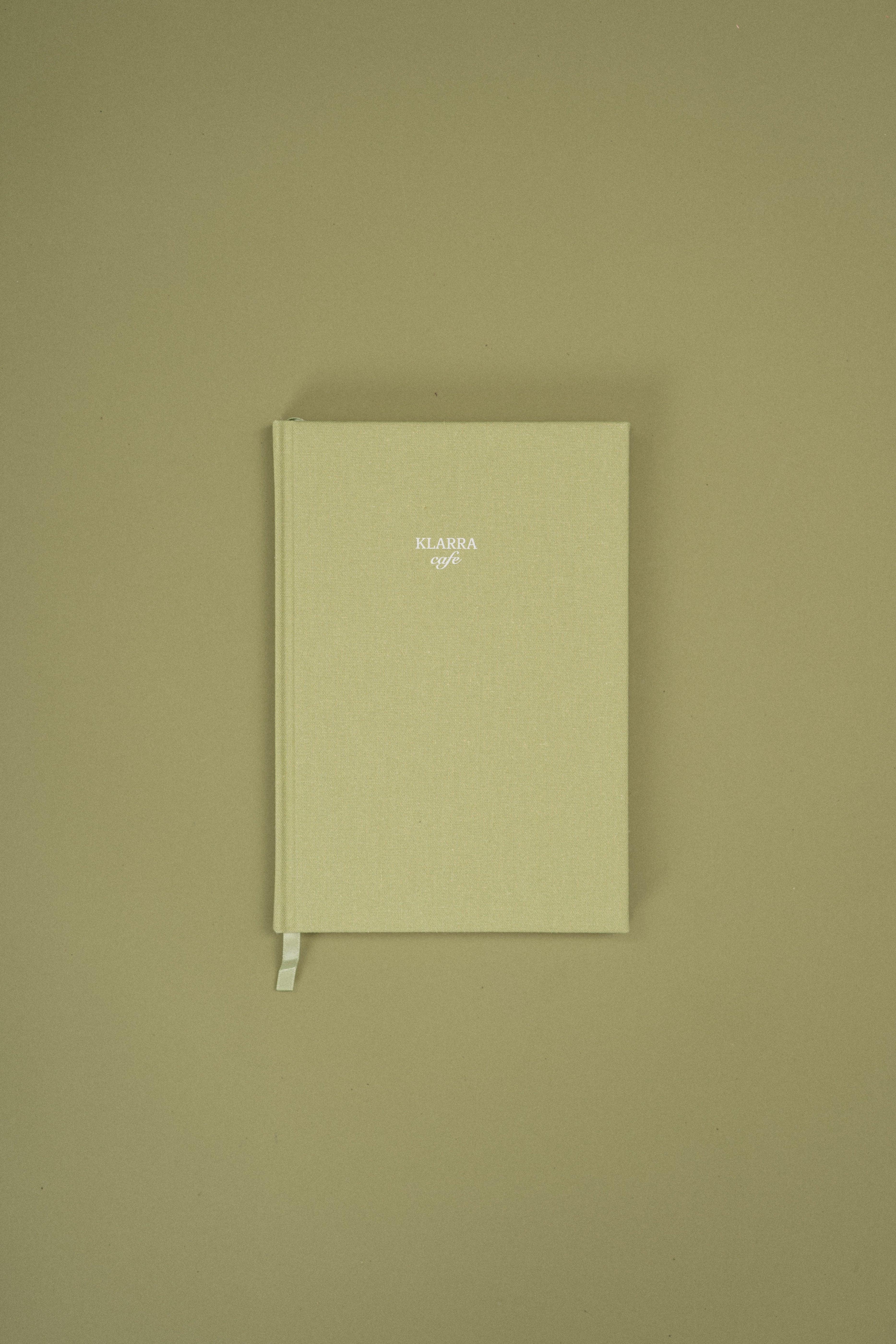 KLARRA CAFE NOTEBOOK in Sage