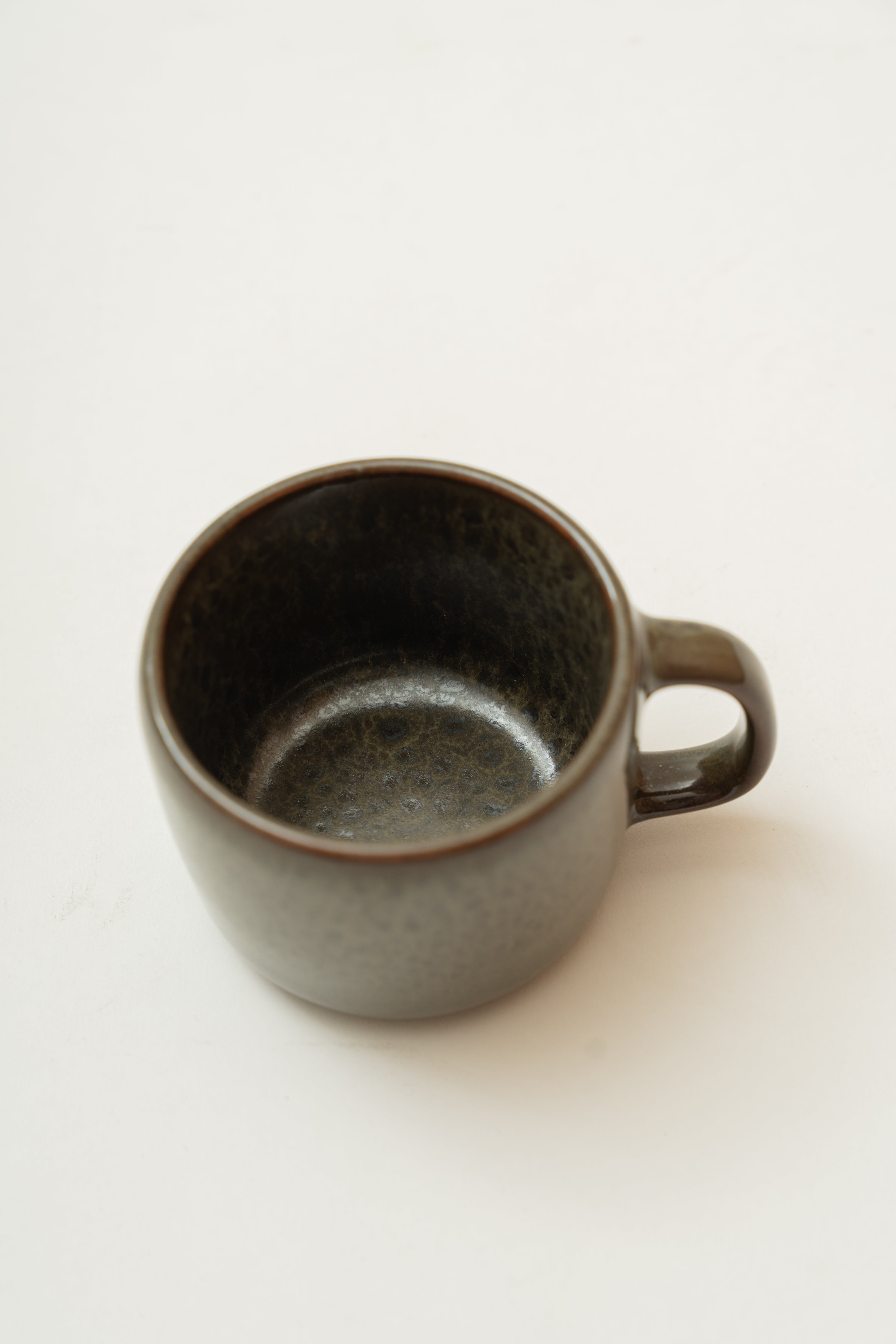 Glazed Stoneware Mug Set in Thatch Green