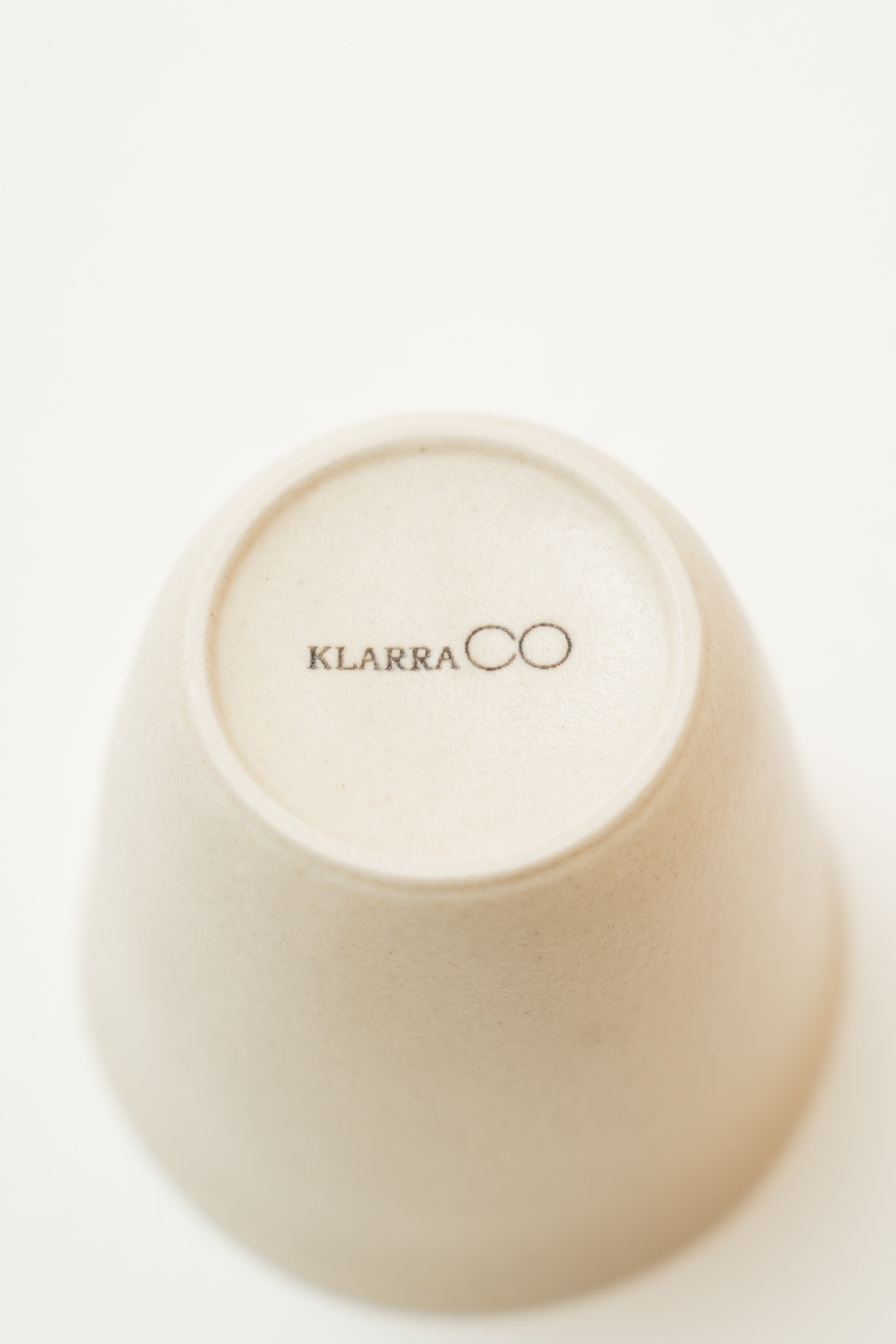Flared Rim Mug in Cream