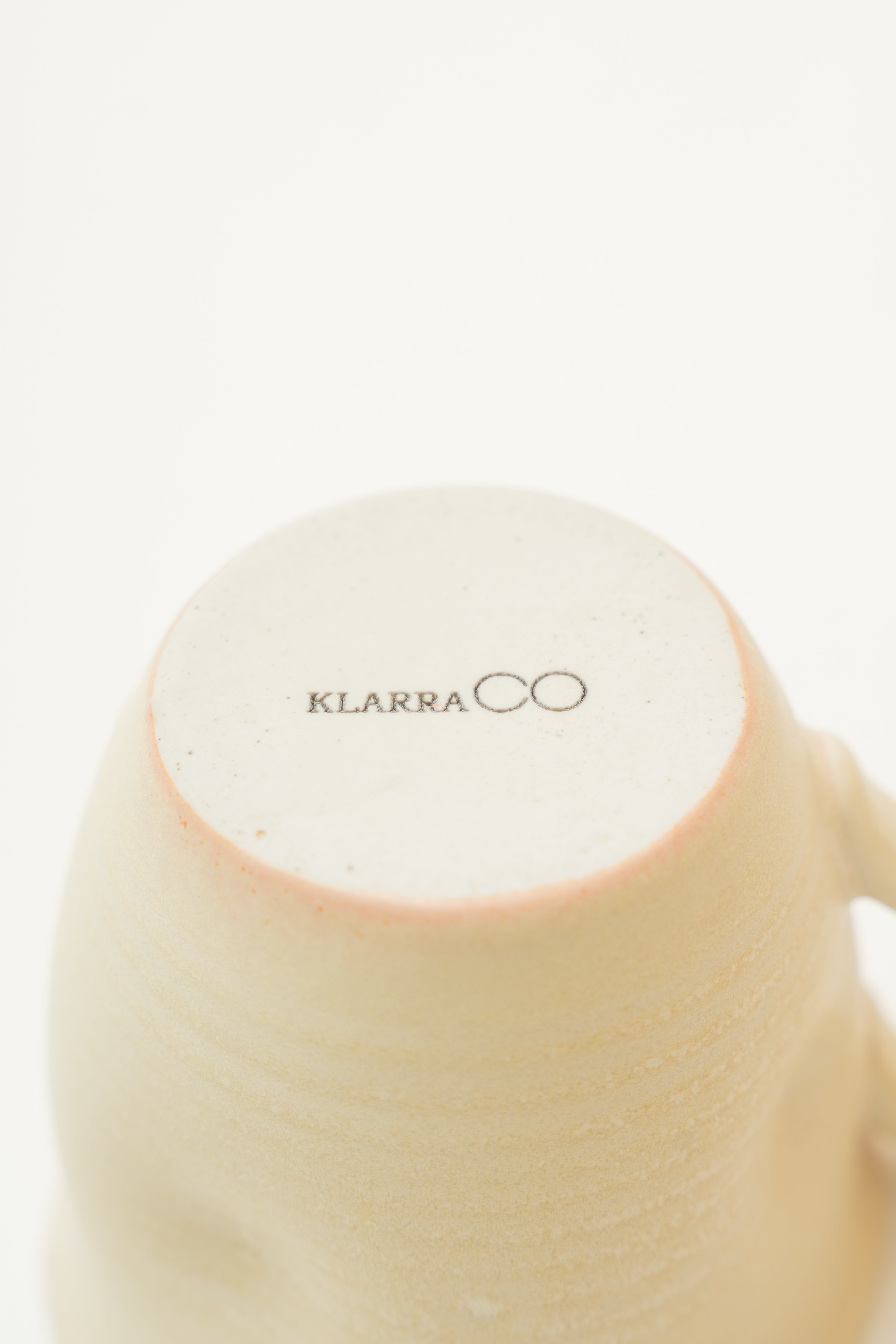 Organically Sculpted Mug in Peach Dust