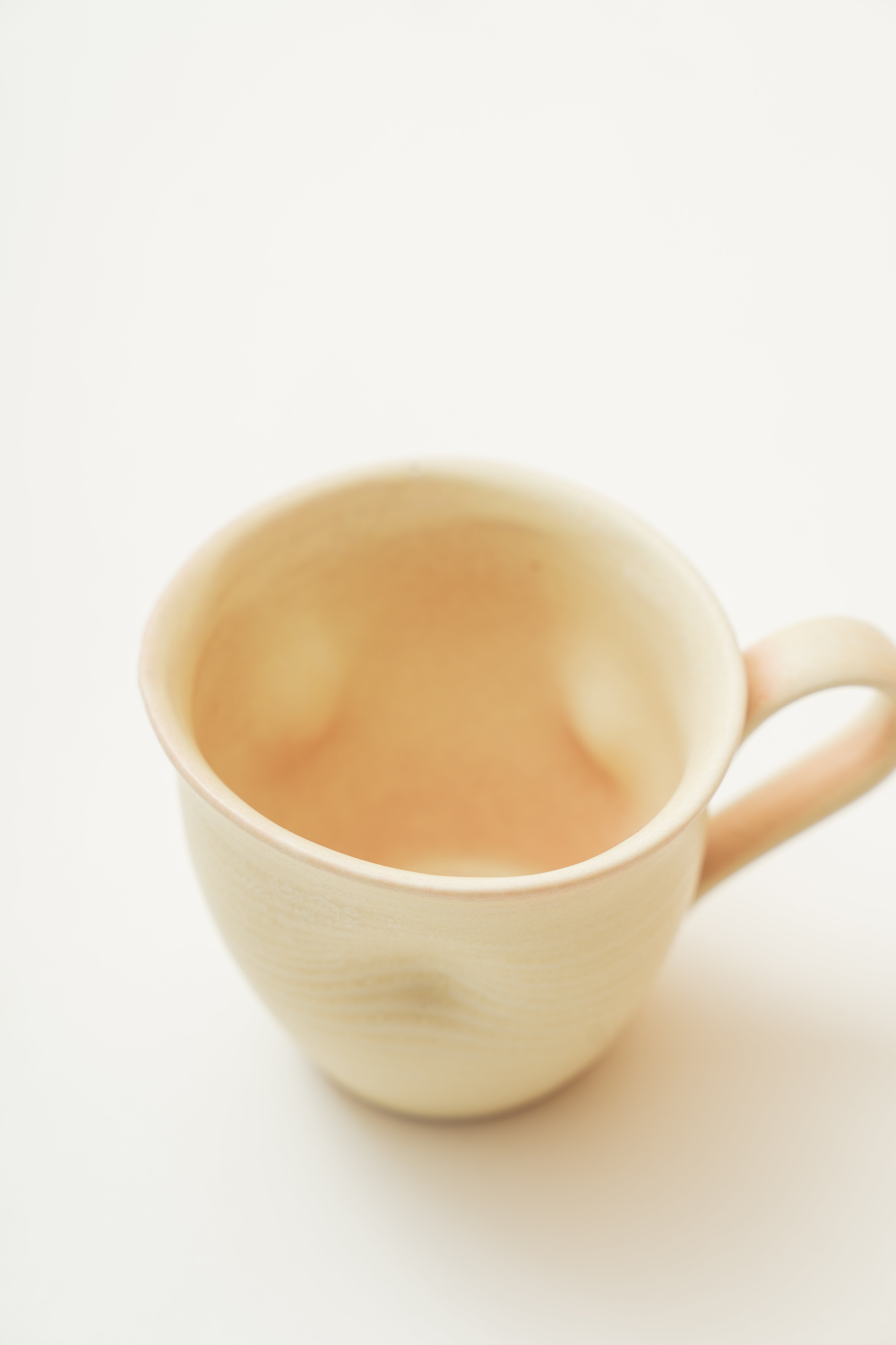 Organically Sculpted Mug in Peach Dust