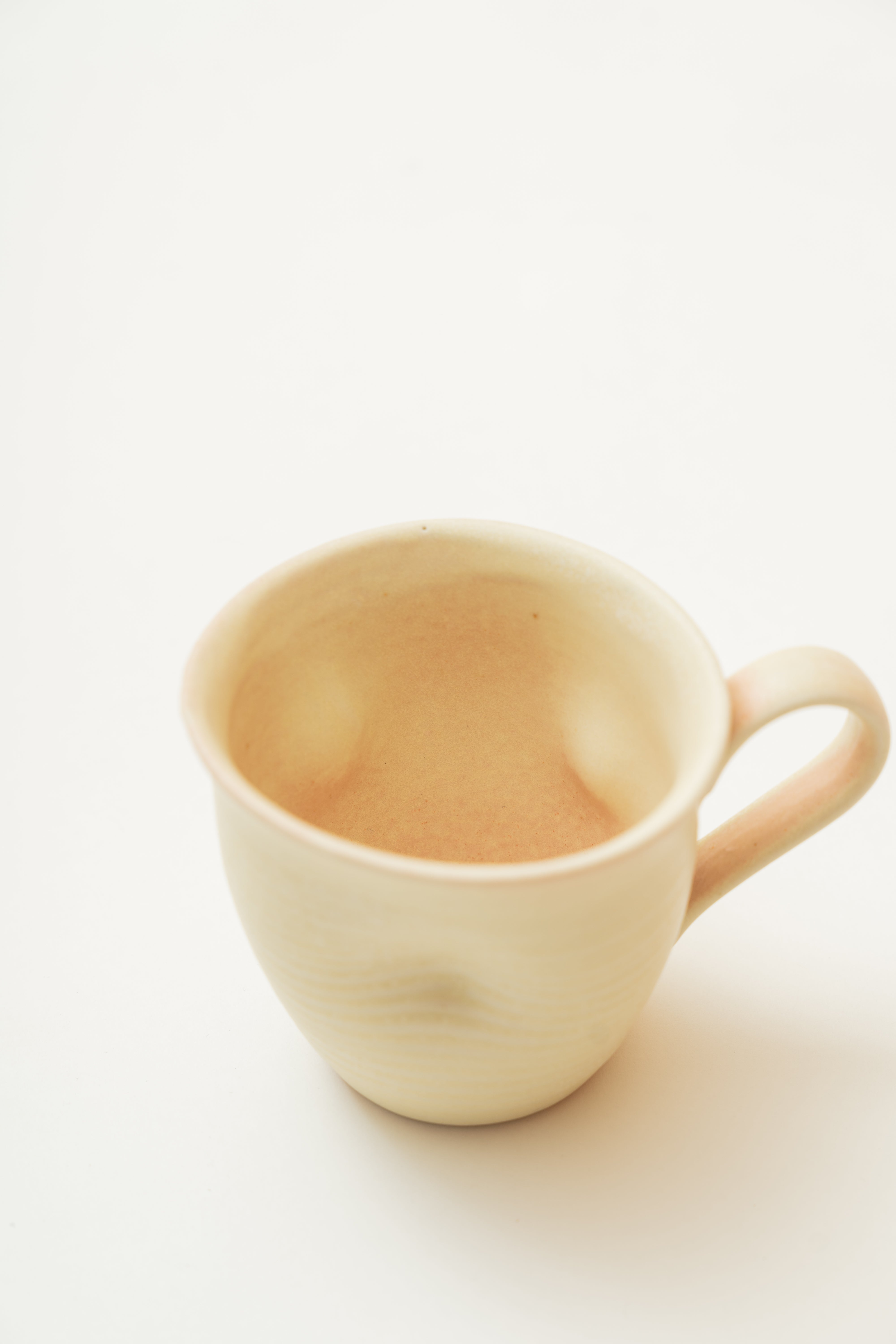Organically Sculpted Mug in Peach Dust