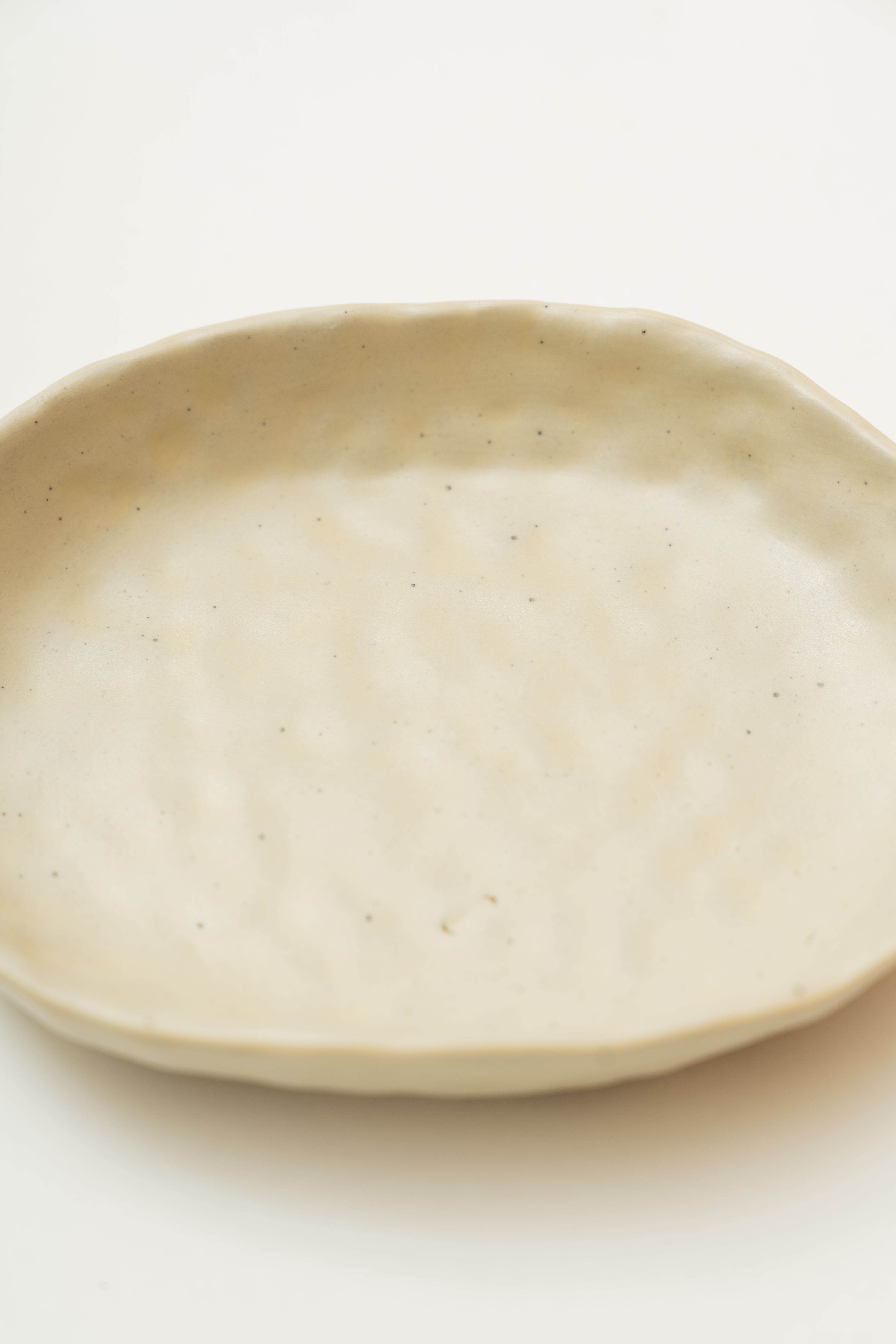 Small Dish in Speckled Stone Grey
