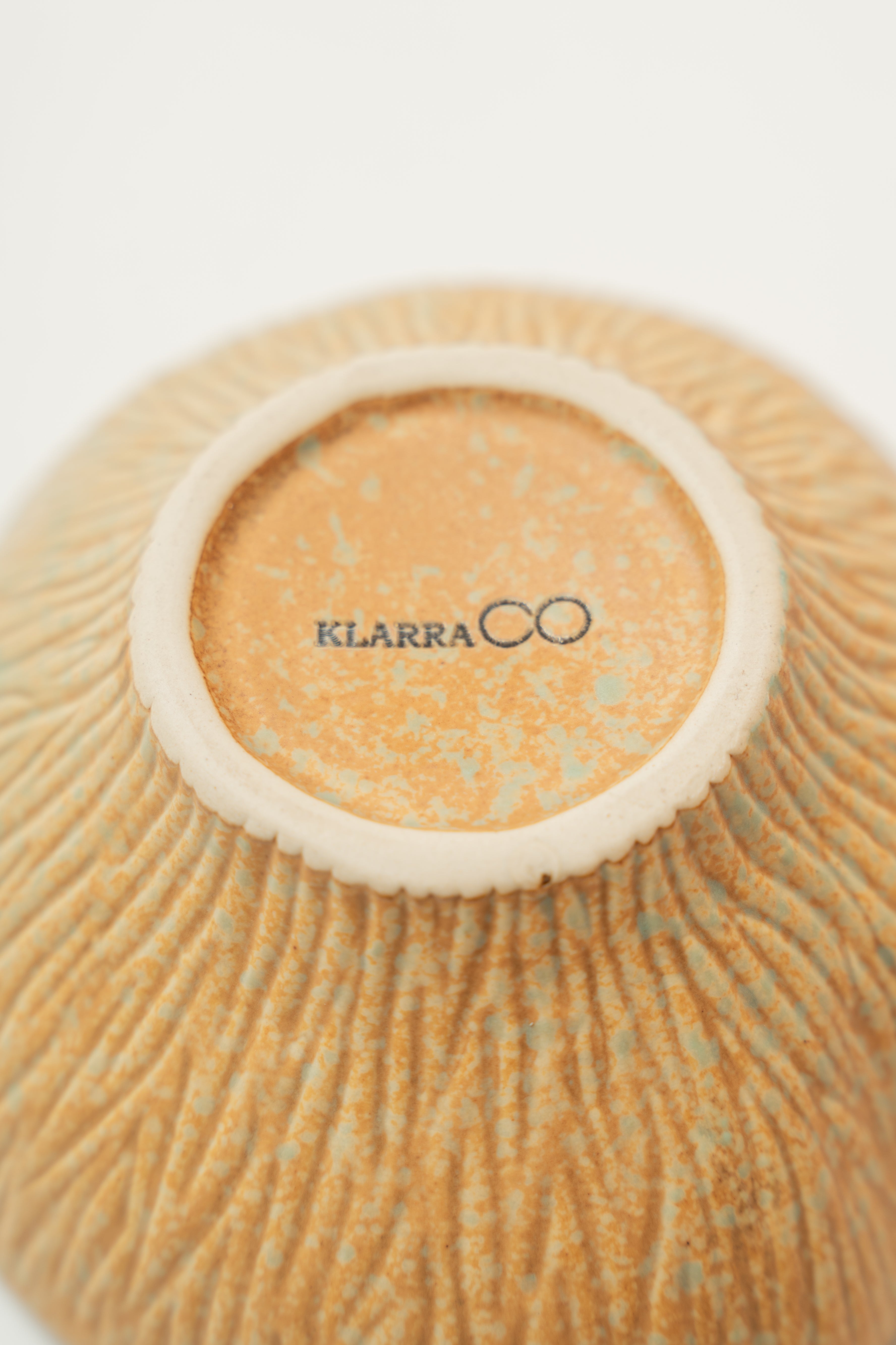 Fluted Bowl in Burnt Coastal Clay