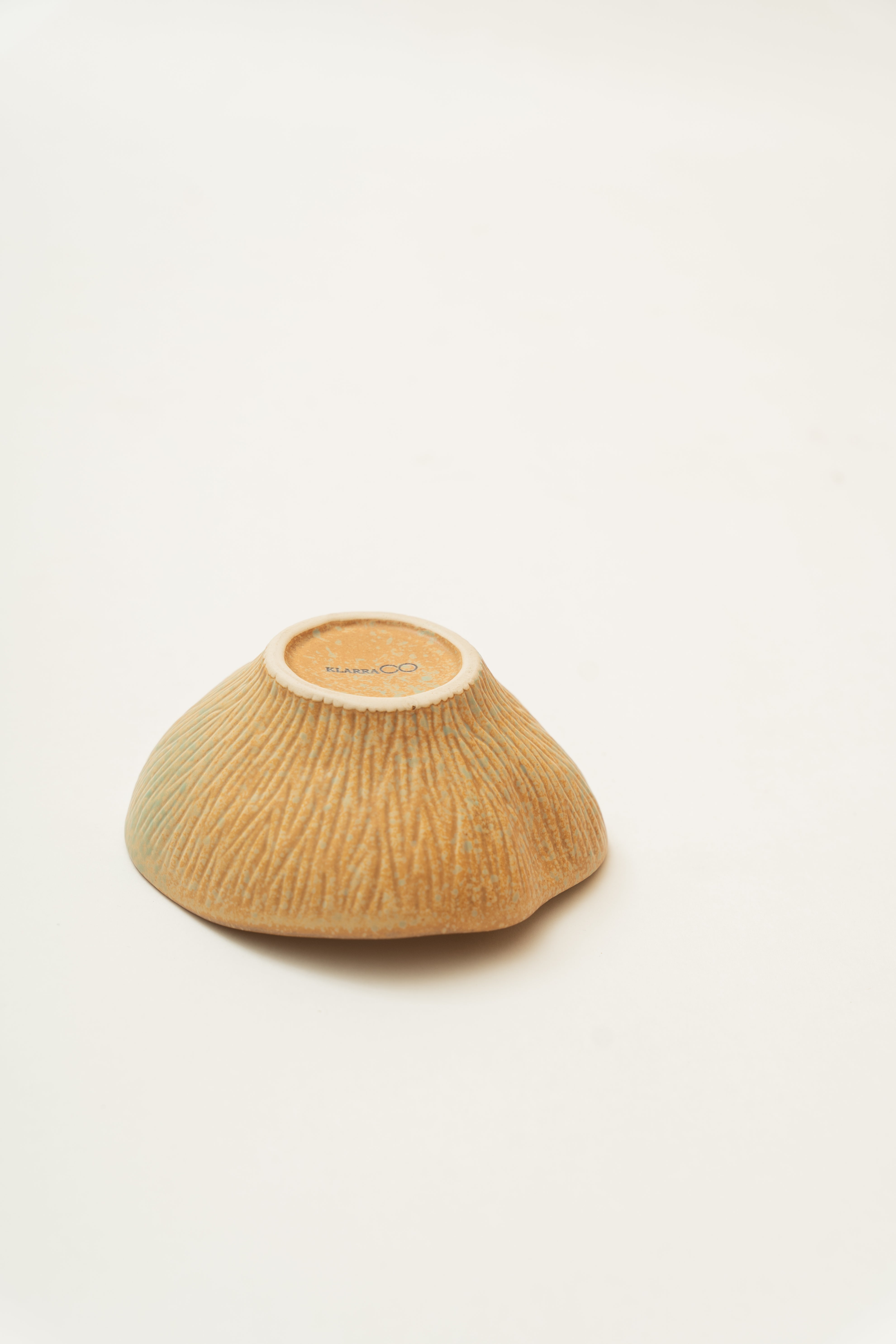 Fluted Bowl in Burnt Coastal Clay