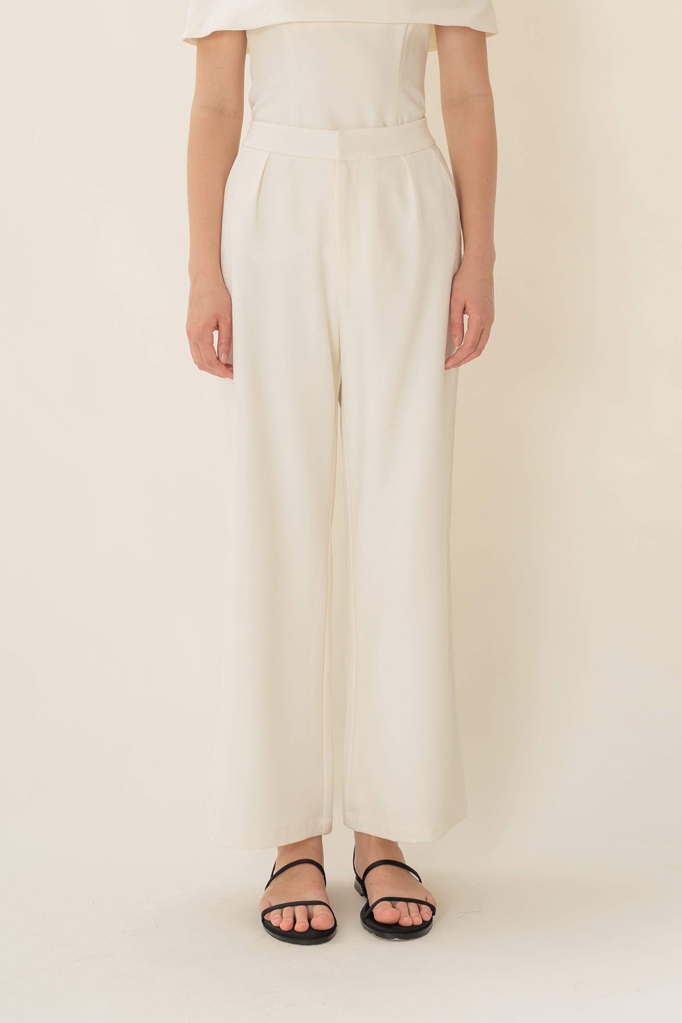 Suiting Trousers in Ivory