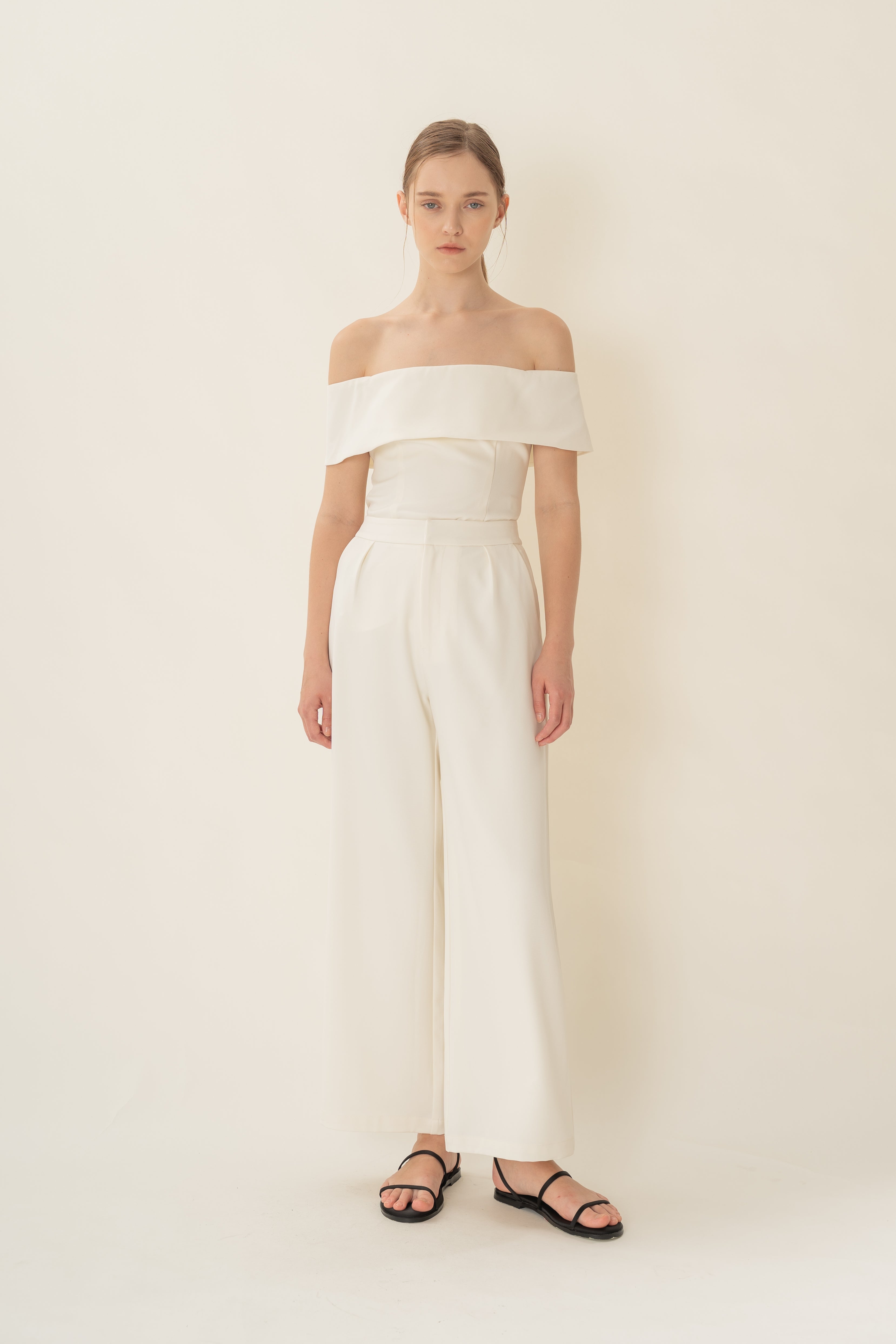 Suiting Trousers in Ivory