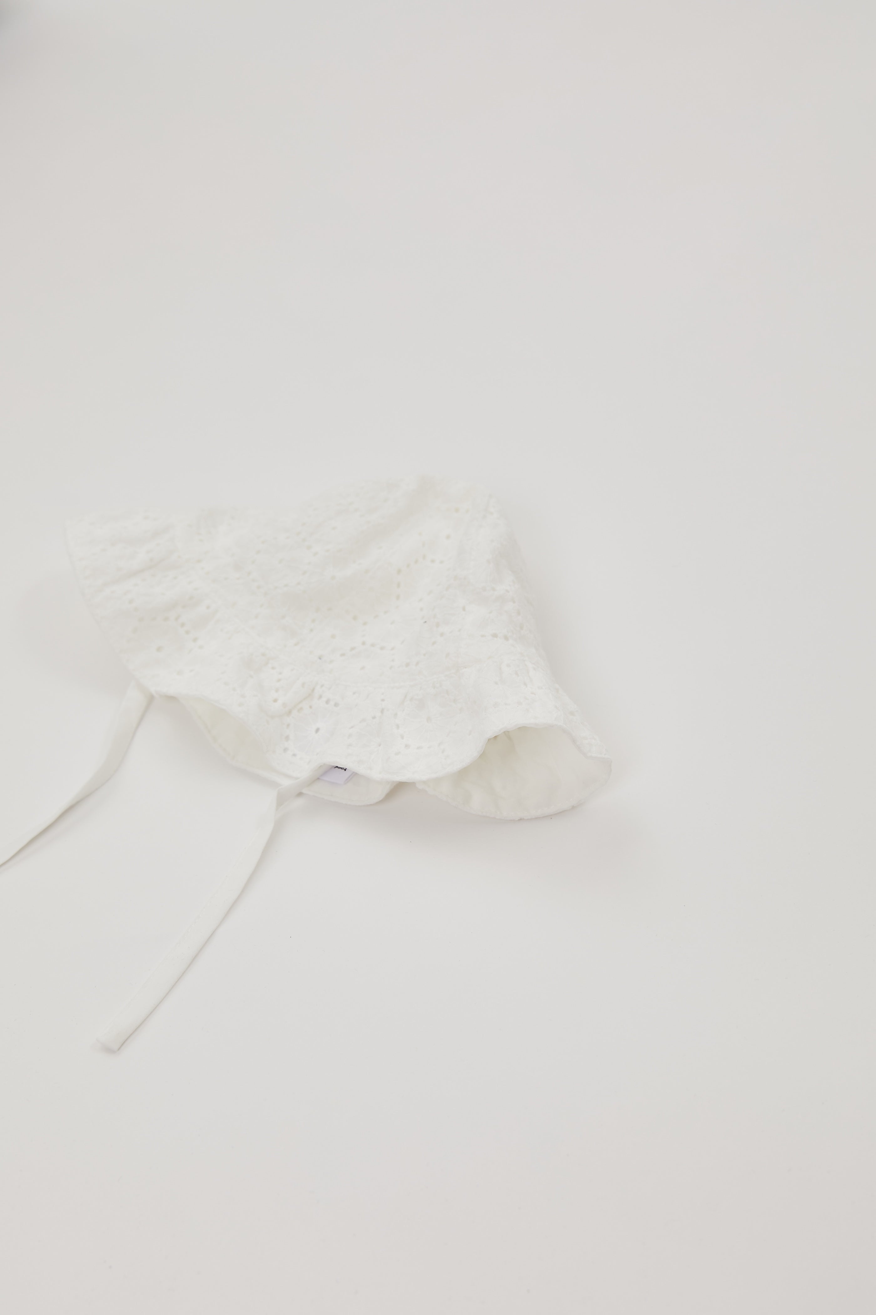 Mini Cotton Frilled Hat in Crochet