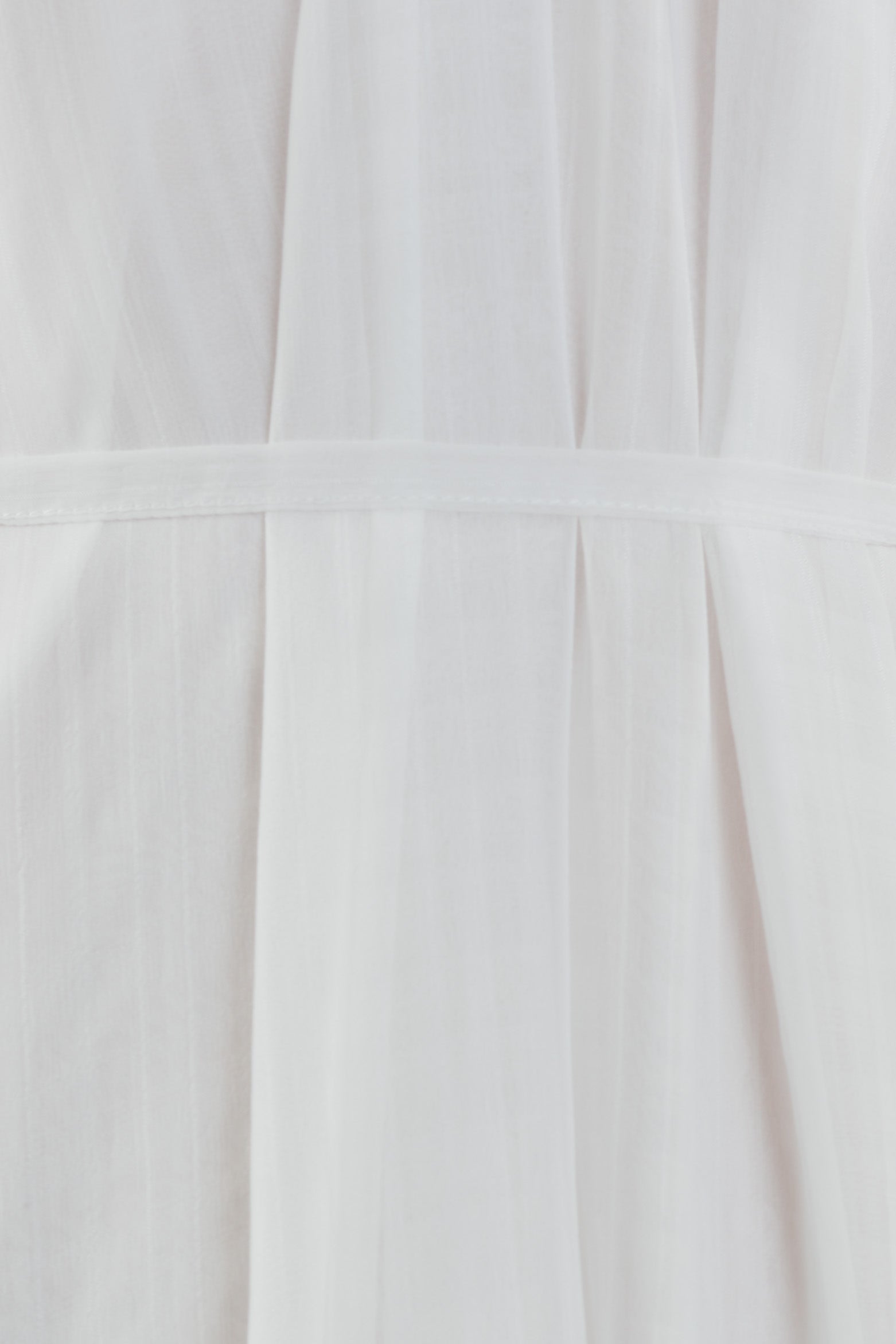 Chiffon Tiered Maxi Dress in White (Sale)