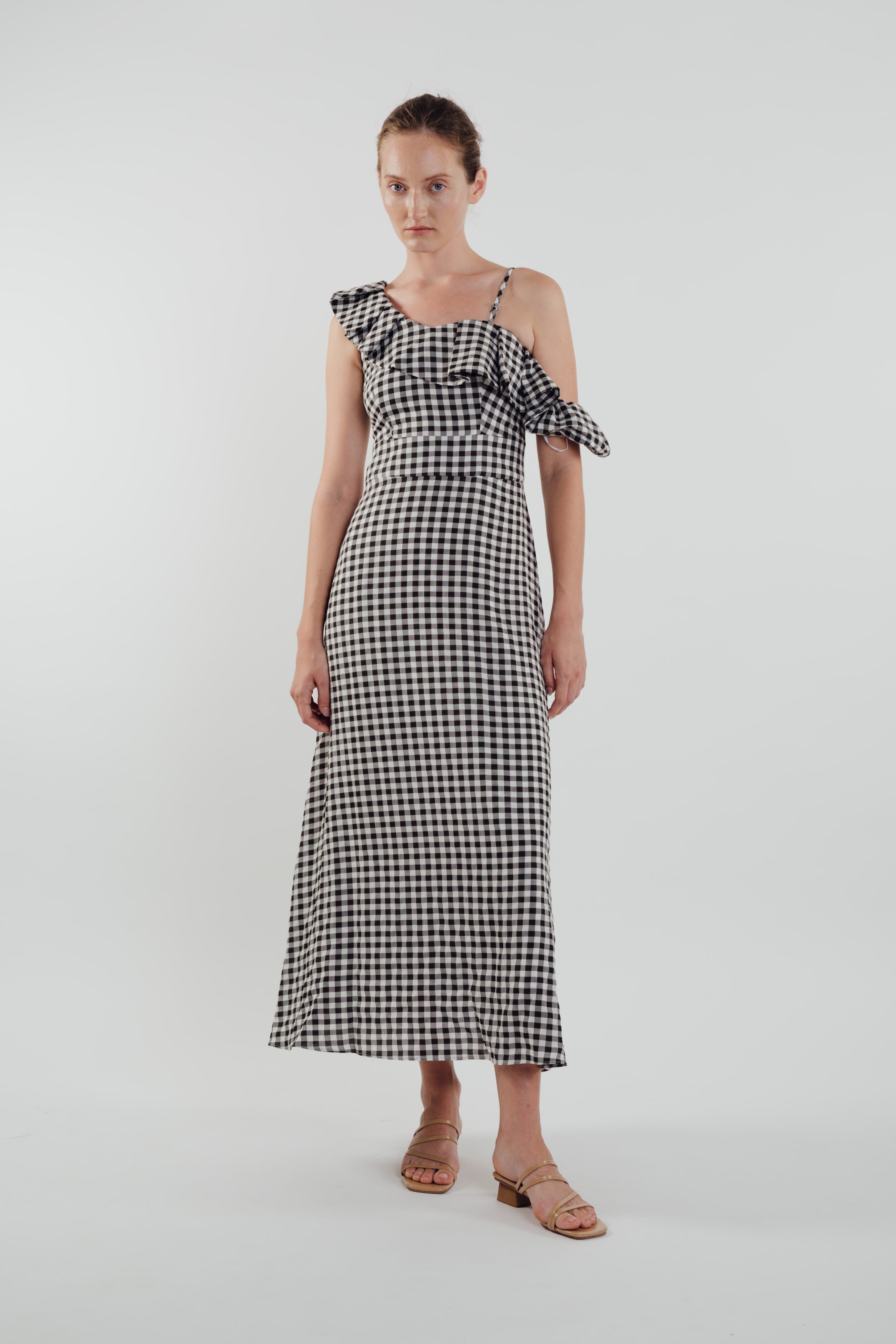Toga Gingham Maxi Dress (Sale)