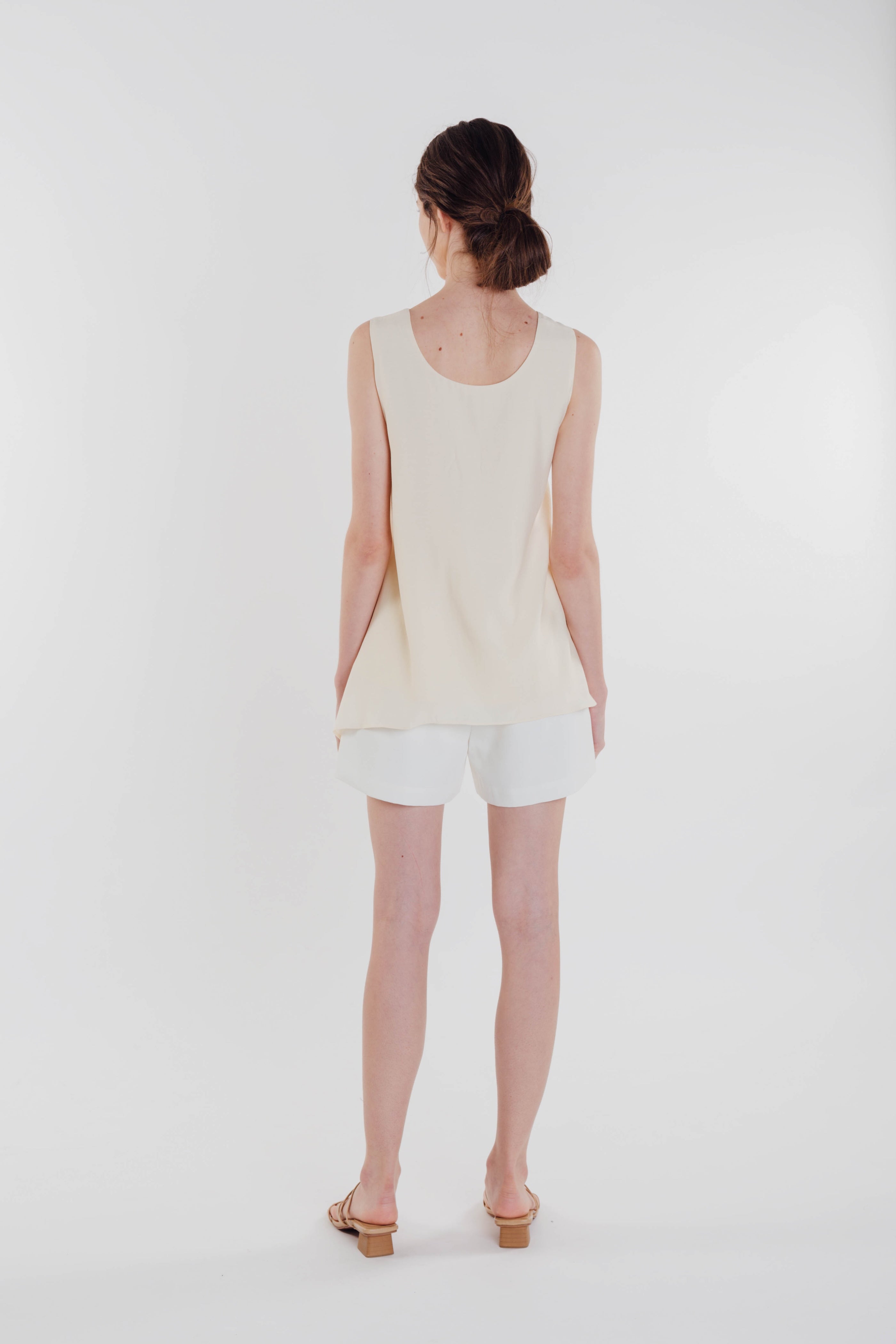 Two-way Asymmetrical Top in Soft Yellow