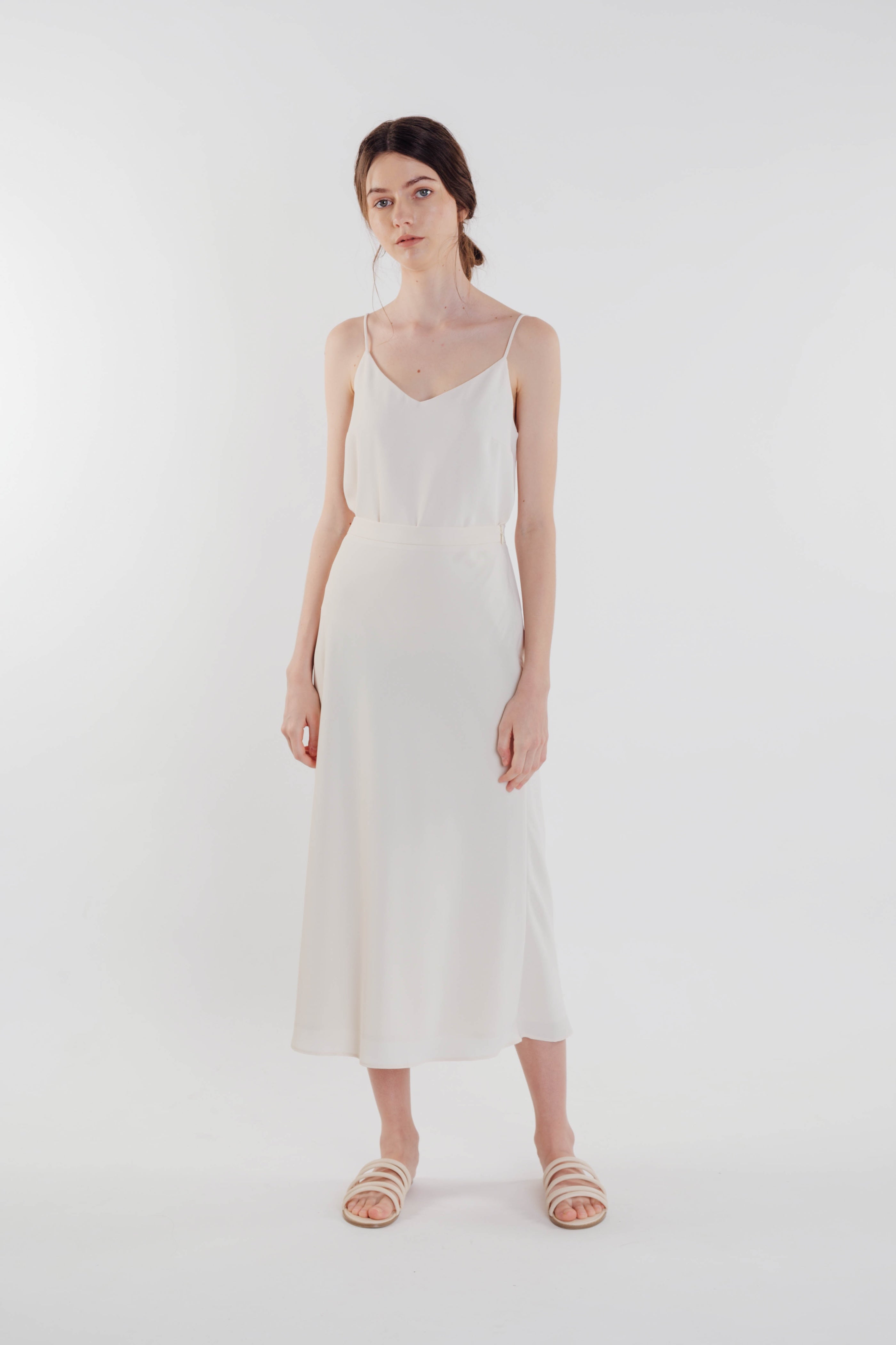 Slip Skirt in Pearl (Sale)