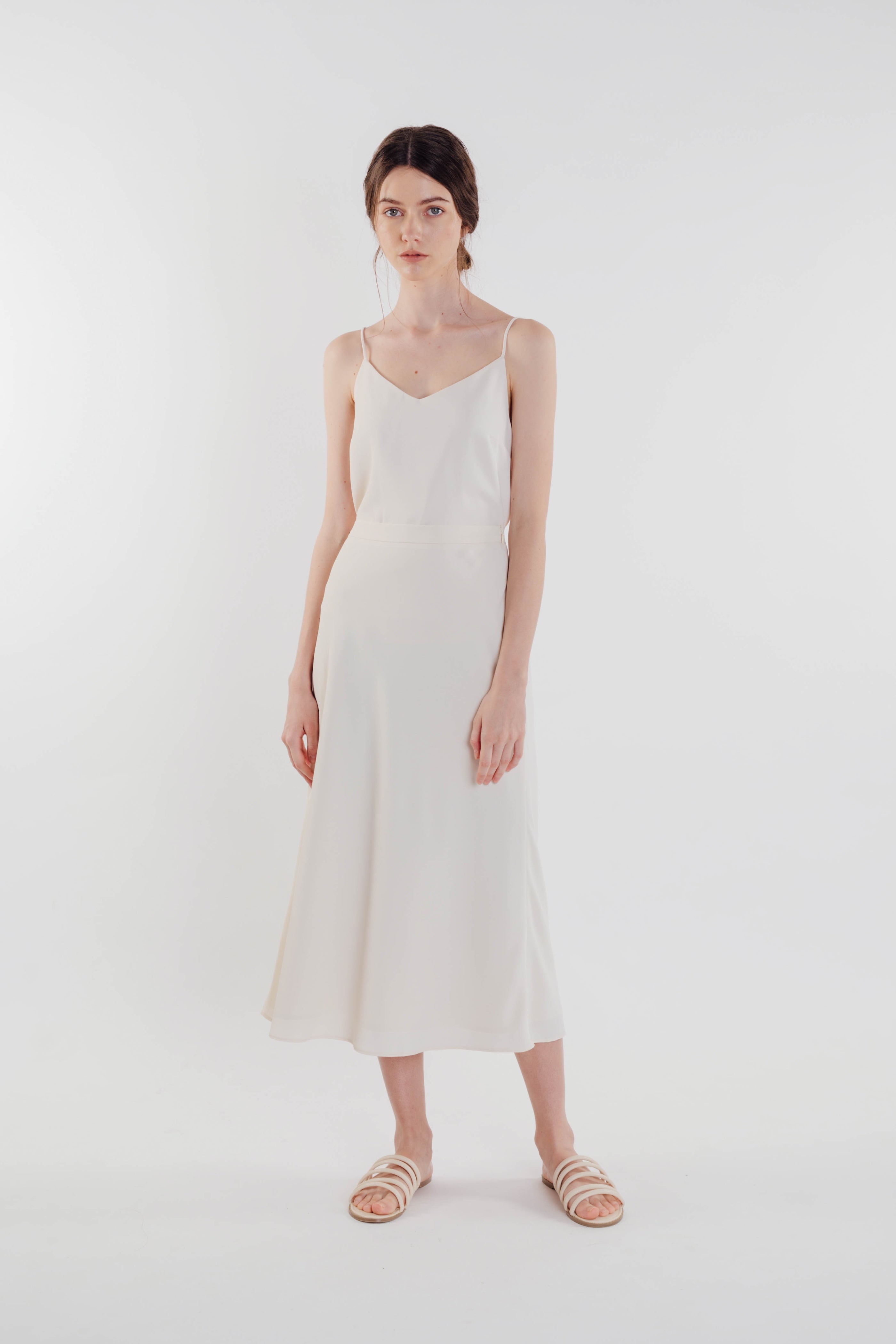 Slip Skirt in Pearl