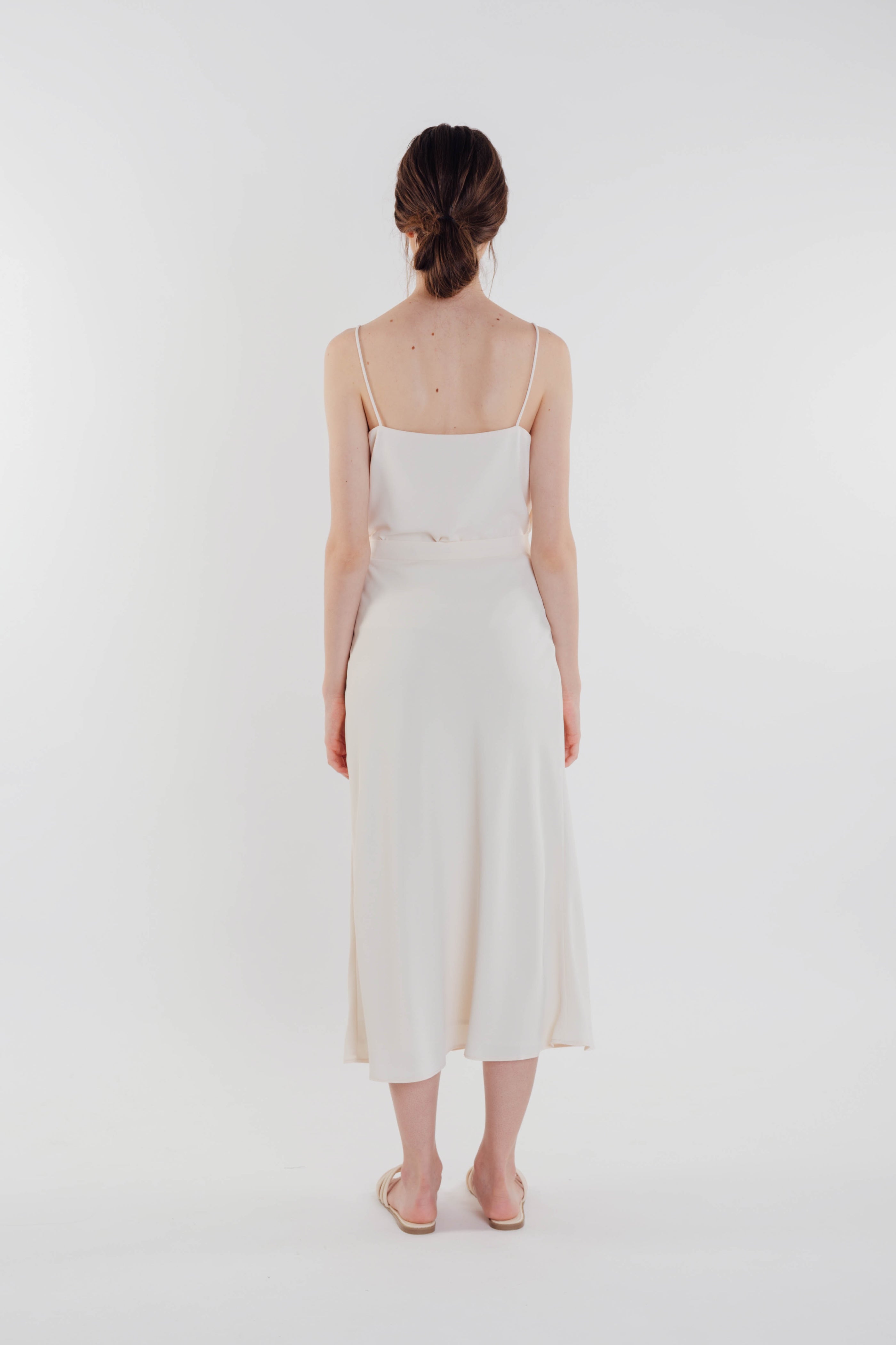 Slip Skirt in Pearl