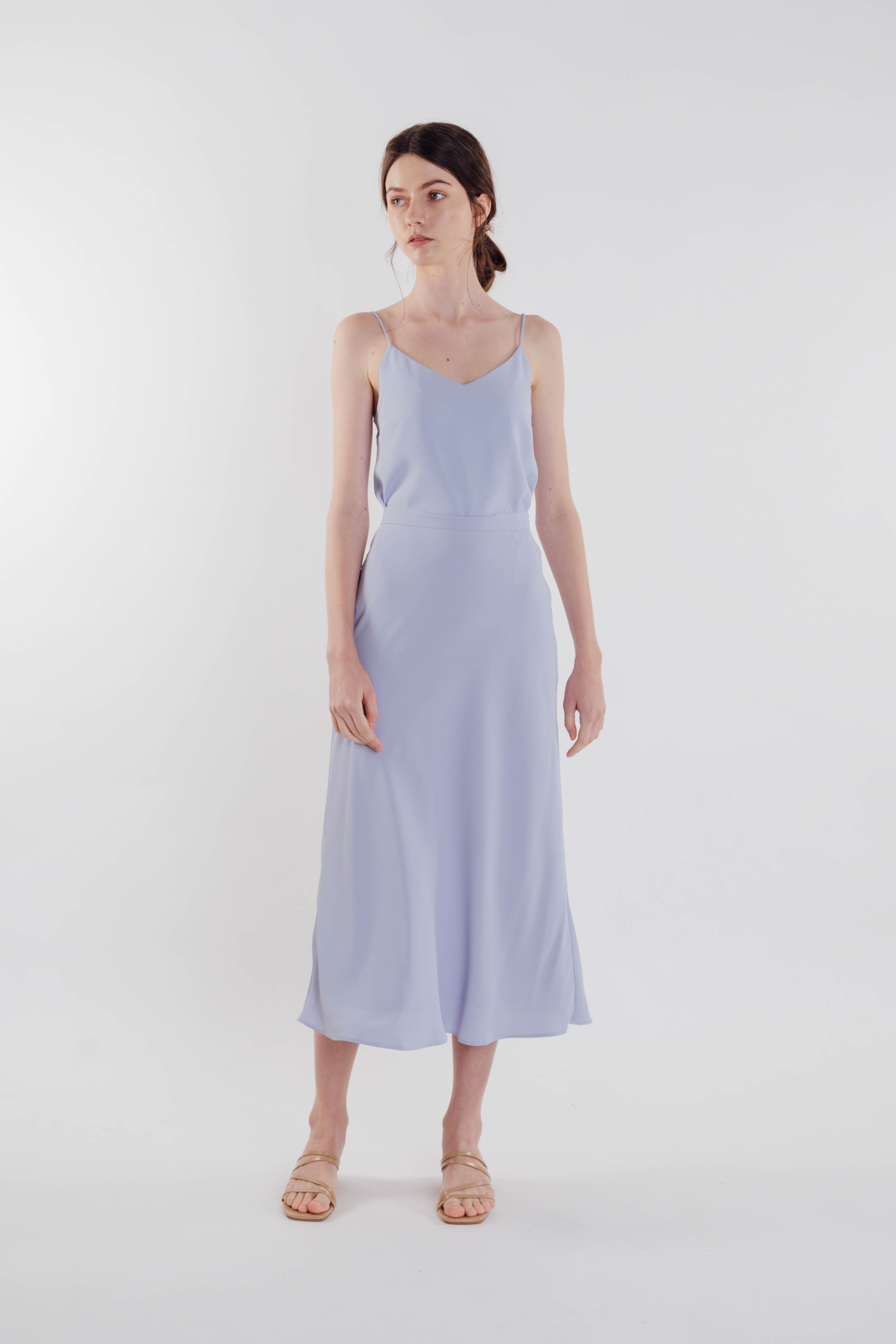 Slip Skirt in Sky (Sale)