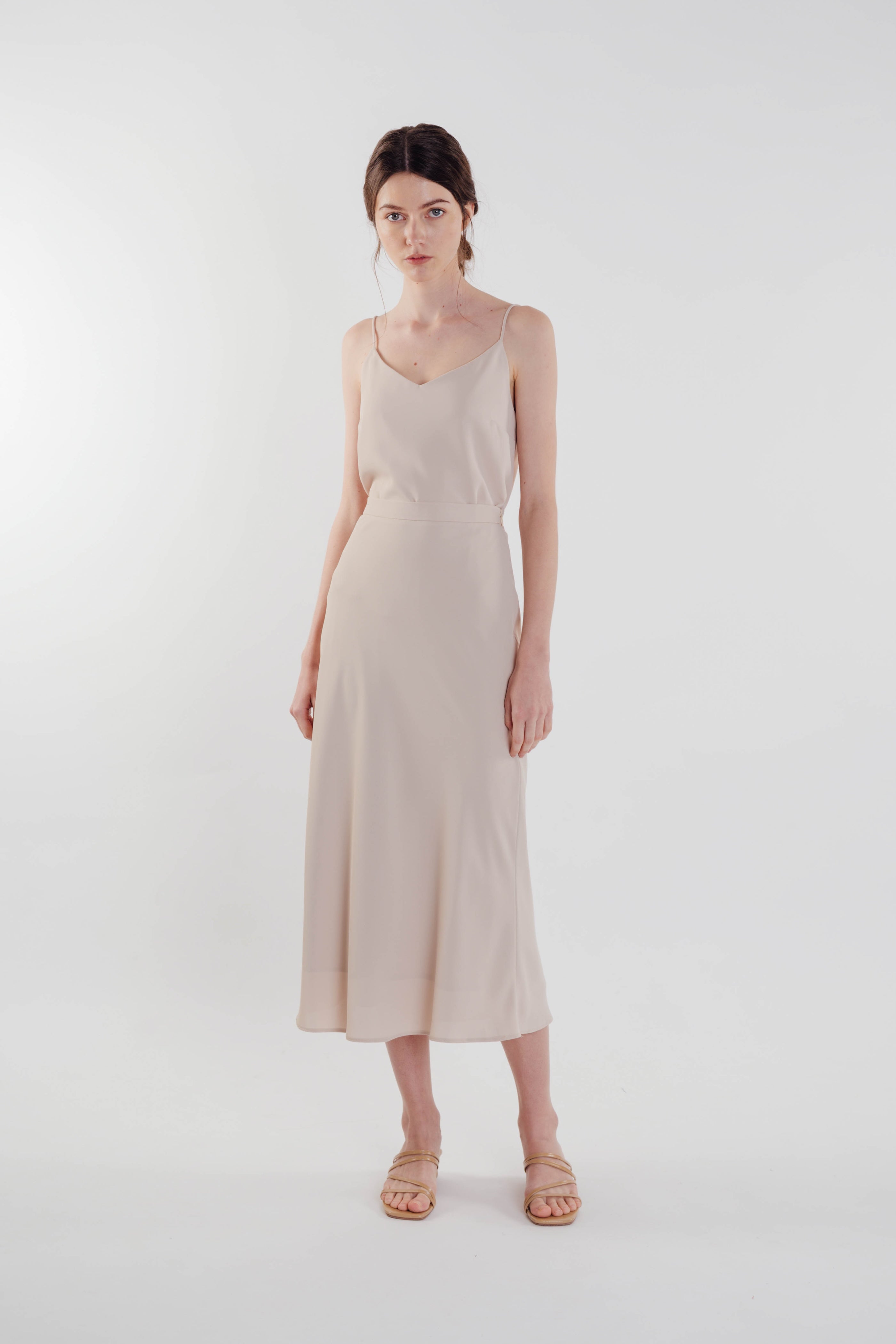 Slip Skirt in Sand (Sale)