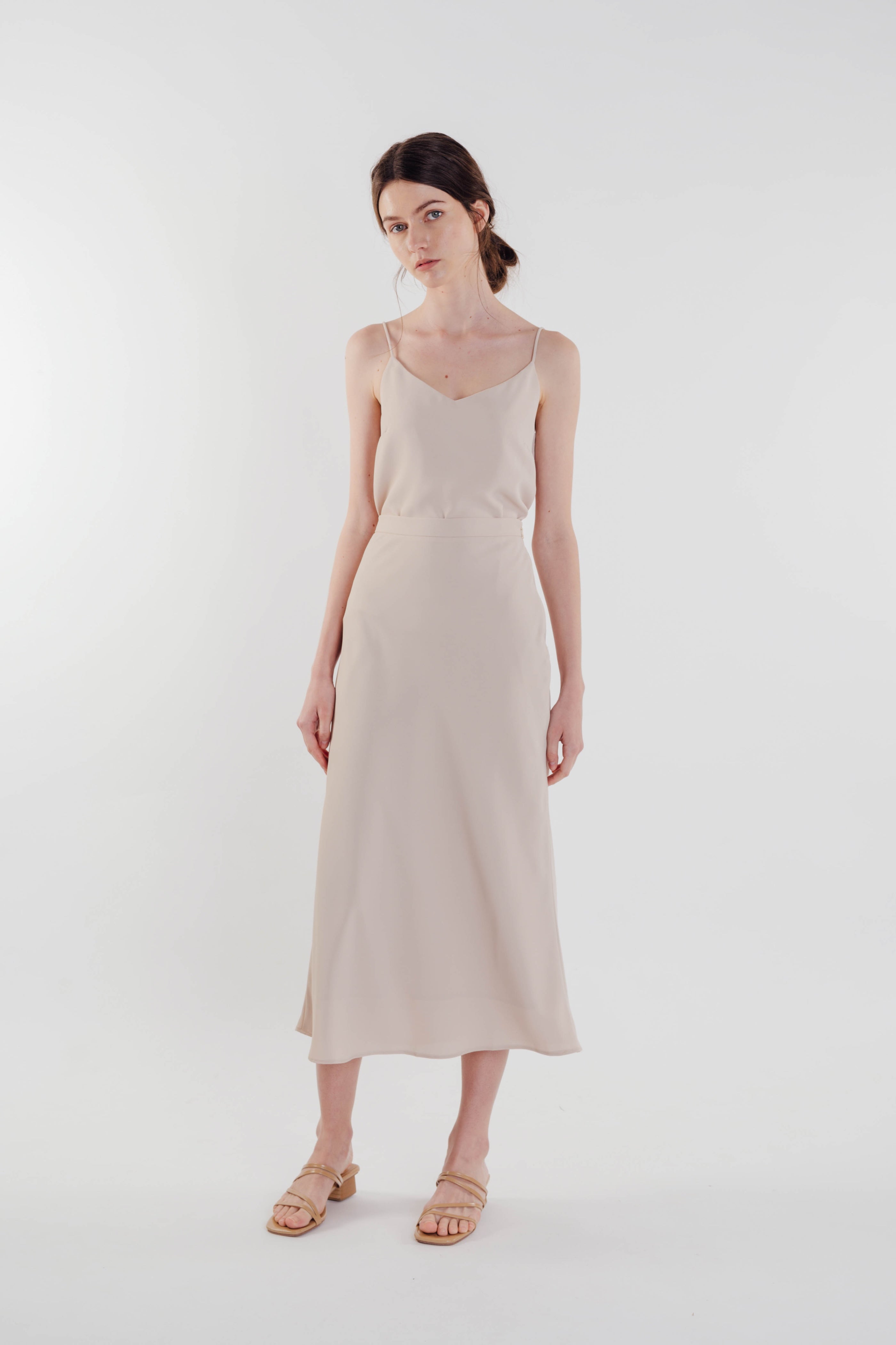 Slip Skirt in Sand (Sale)
