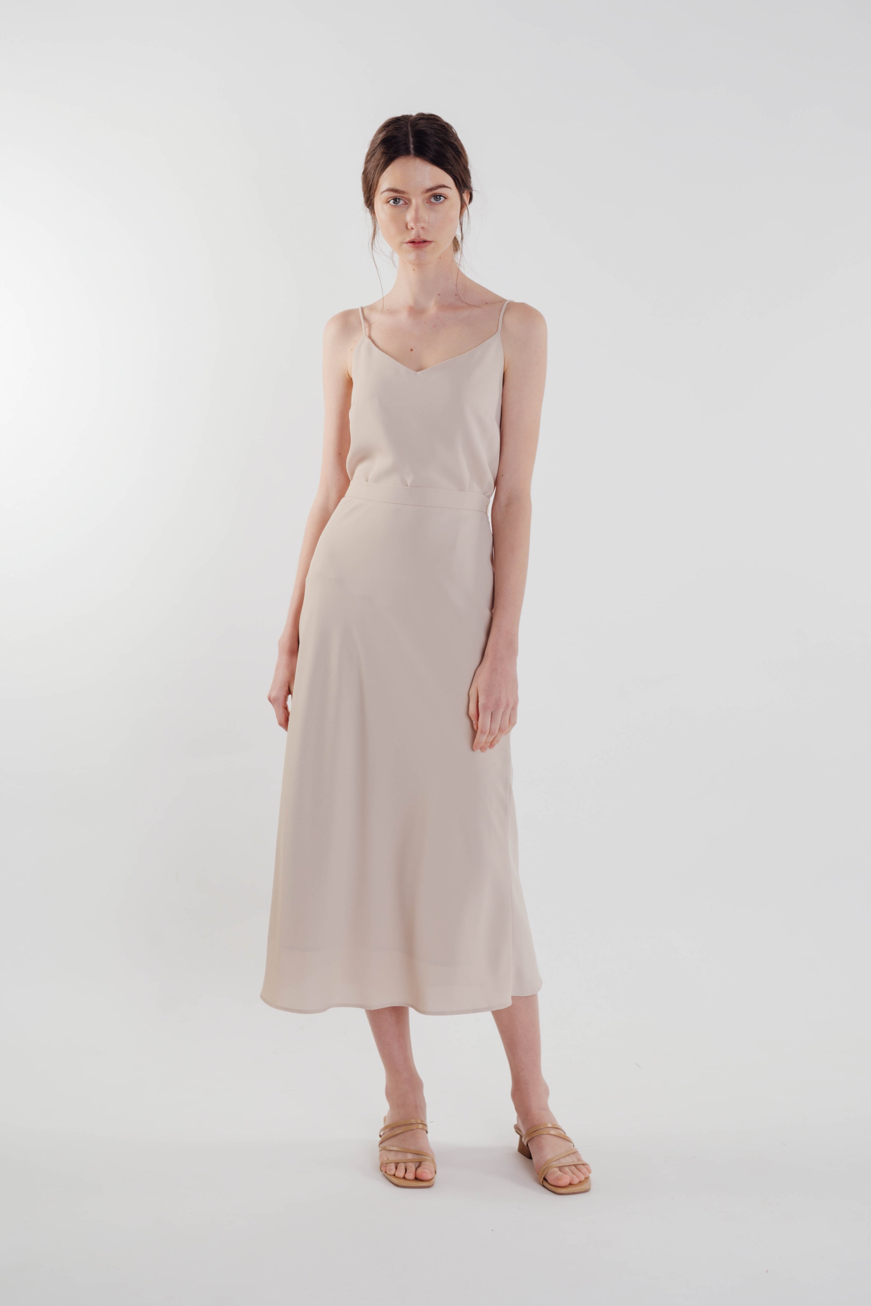Slip Skirt in Sand (Sale)