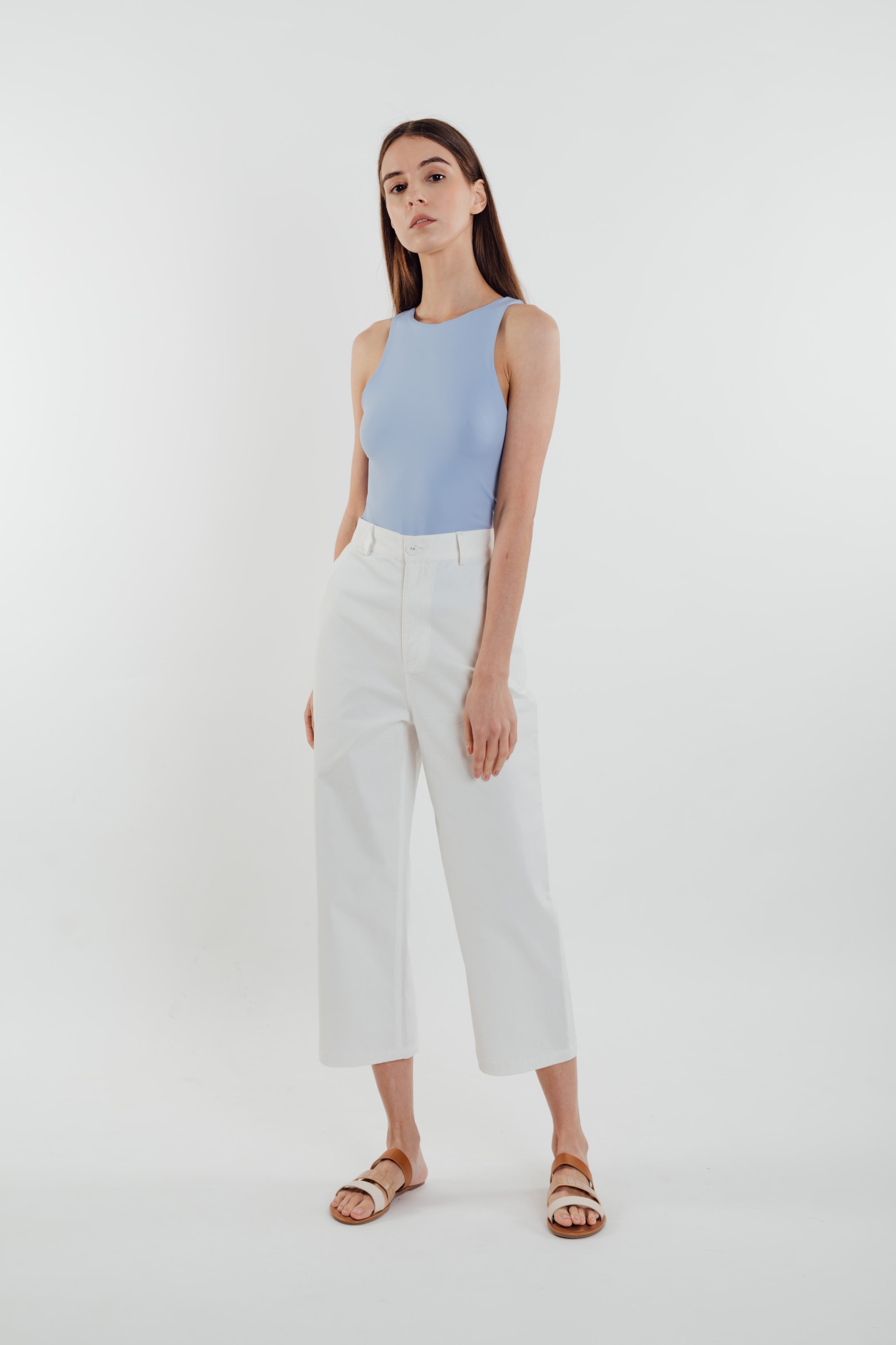 Jersey Blend Tank in Sky (Sale)