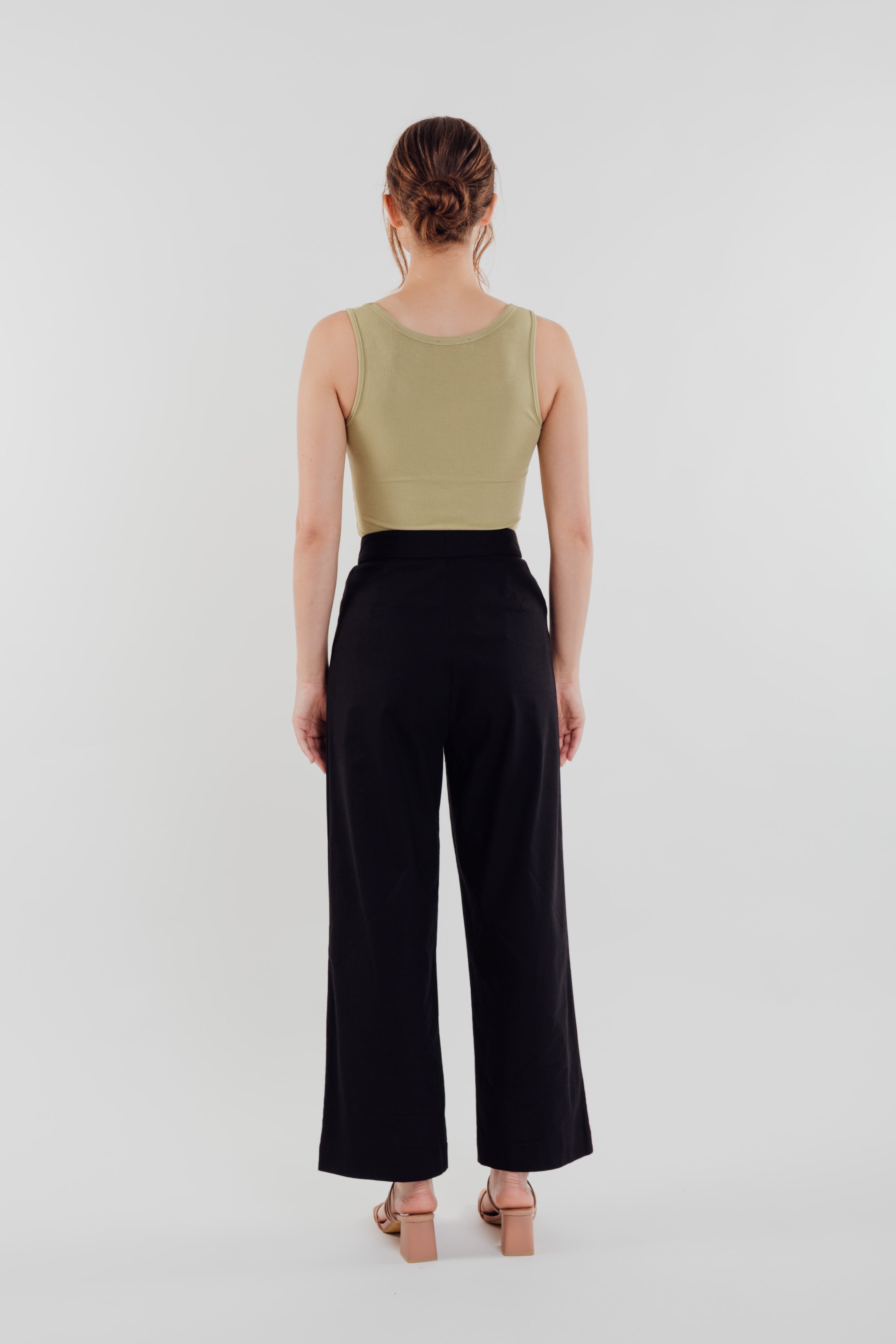 Linen Pants in Black (Sale)