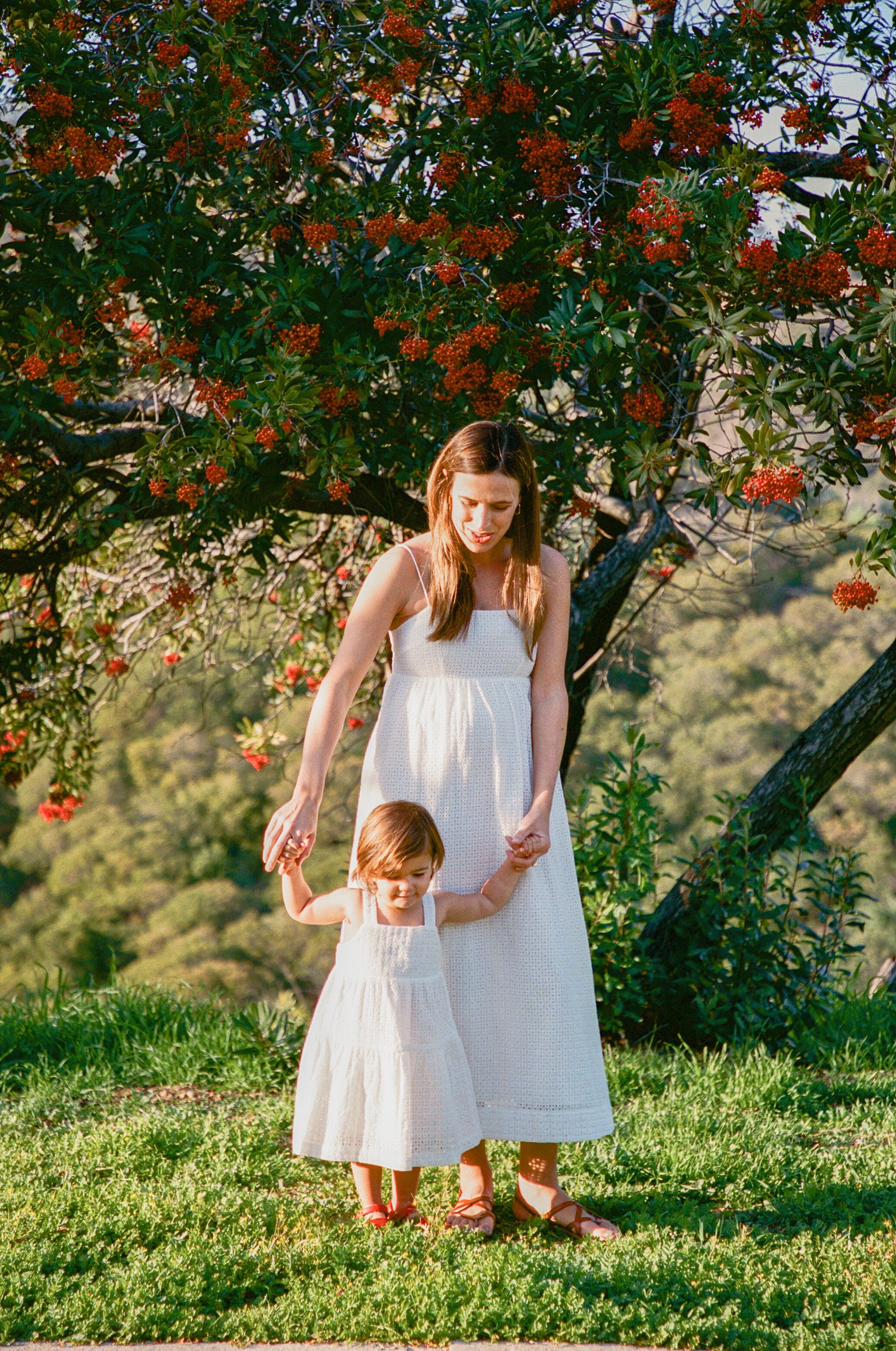 Mini Tiered Dress in Maha Crochet