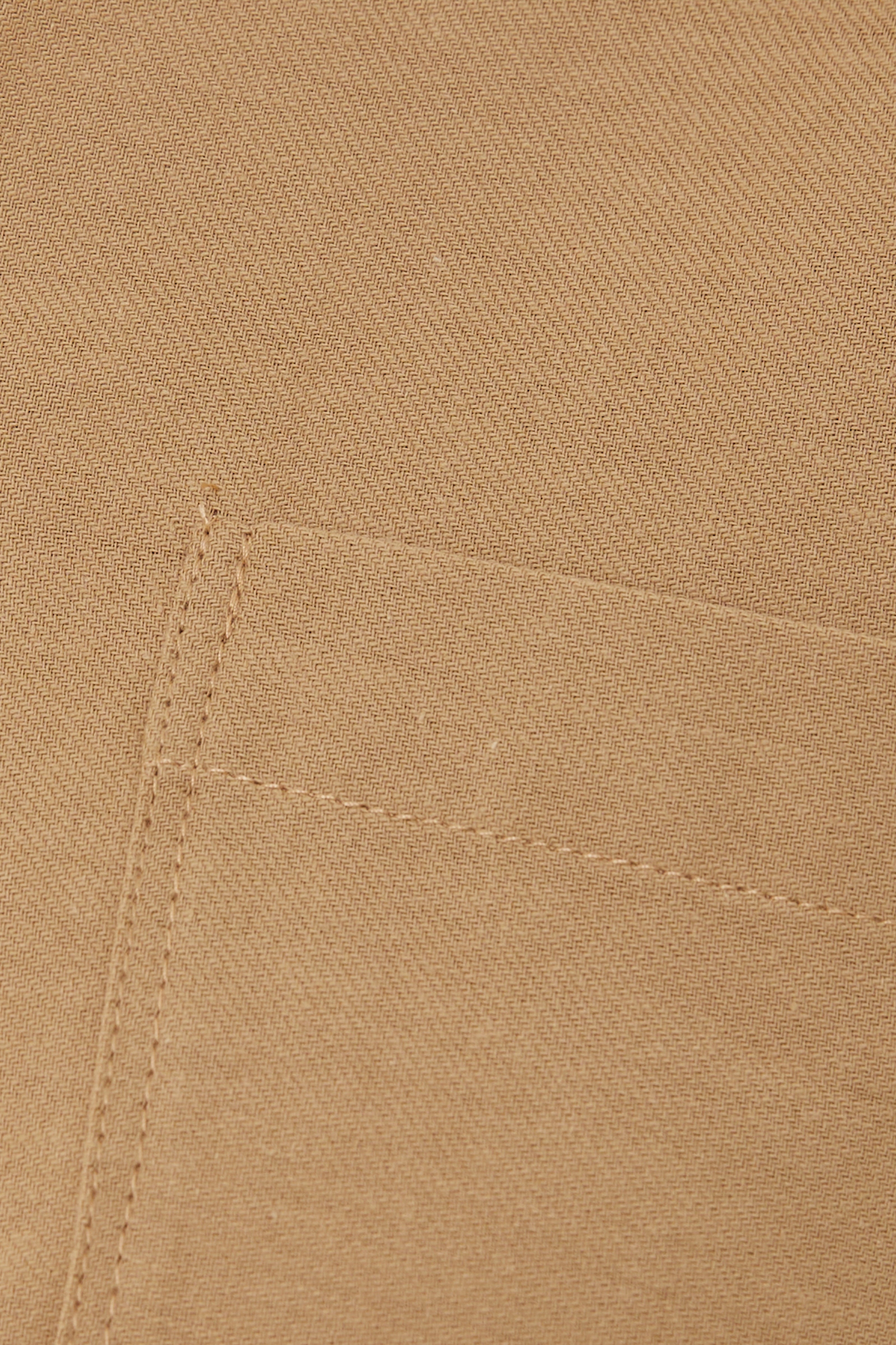 Cotton Relaxed Shirt in Sand