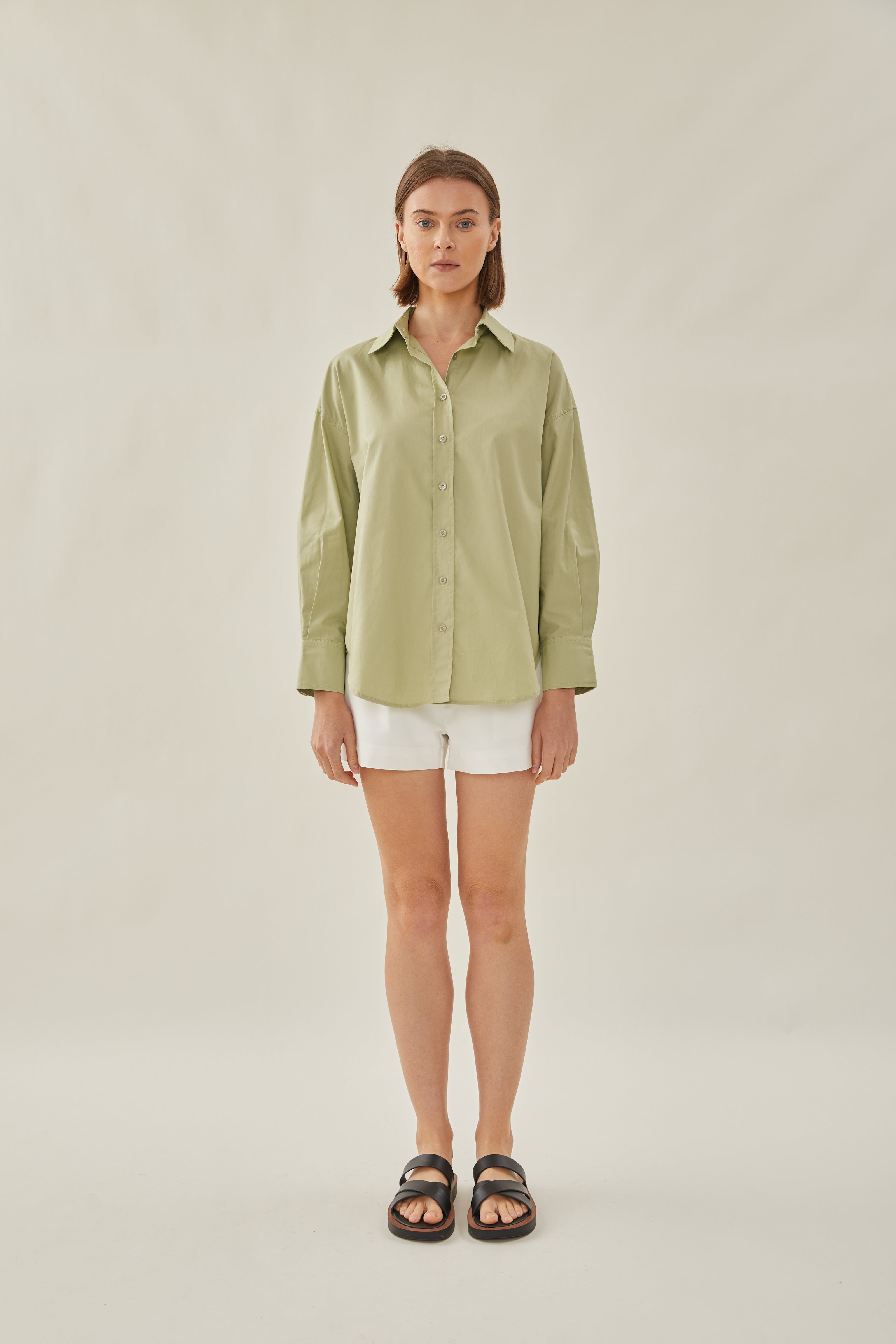 STUDIOS Shirt in Fog Green