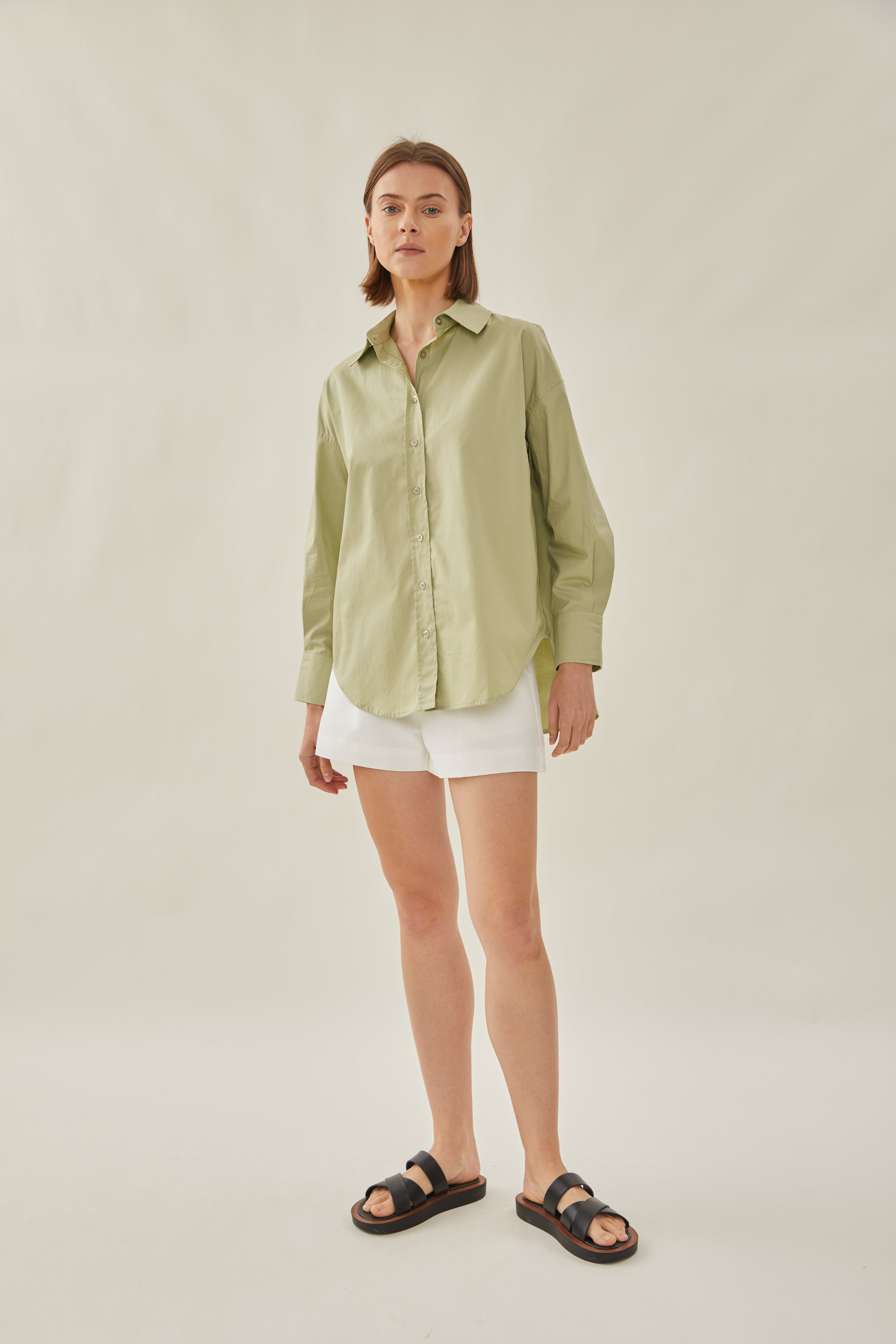 STUDIOS Shirt in Fog Green