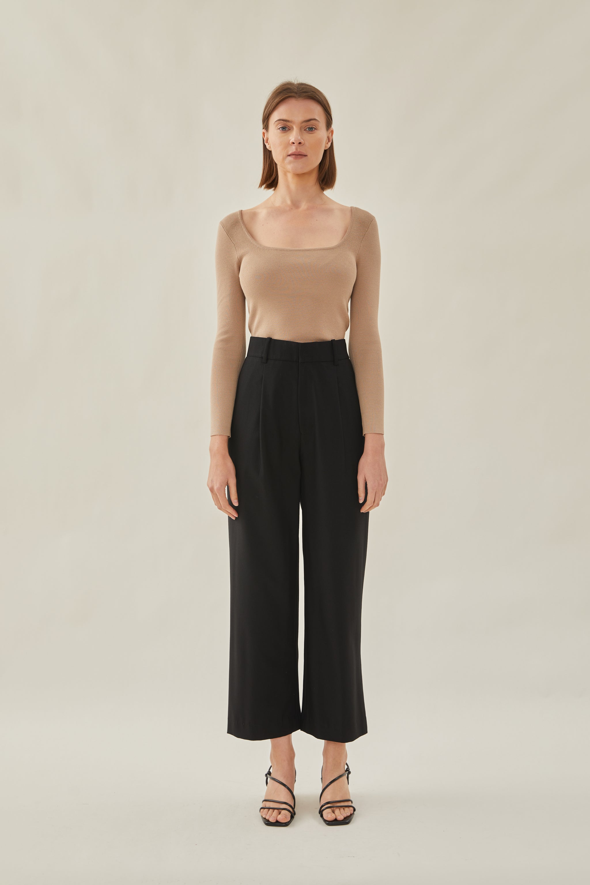Curly Knit Top main image 0