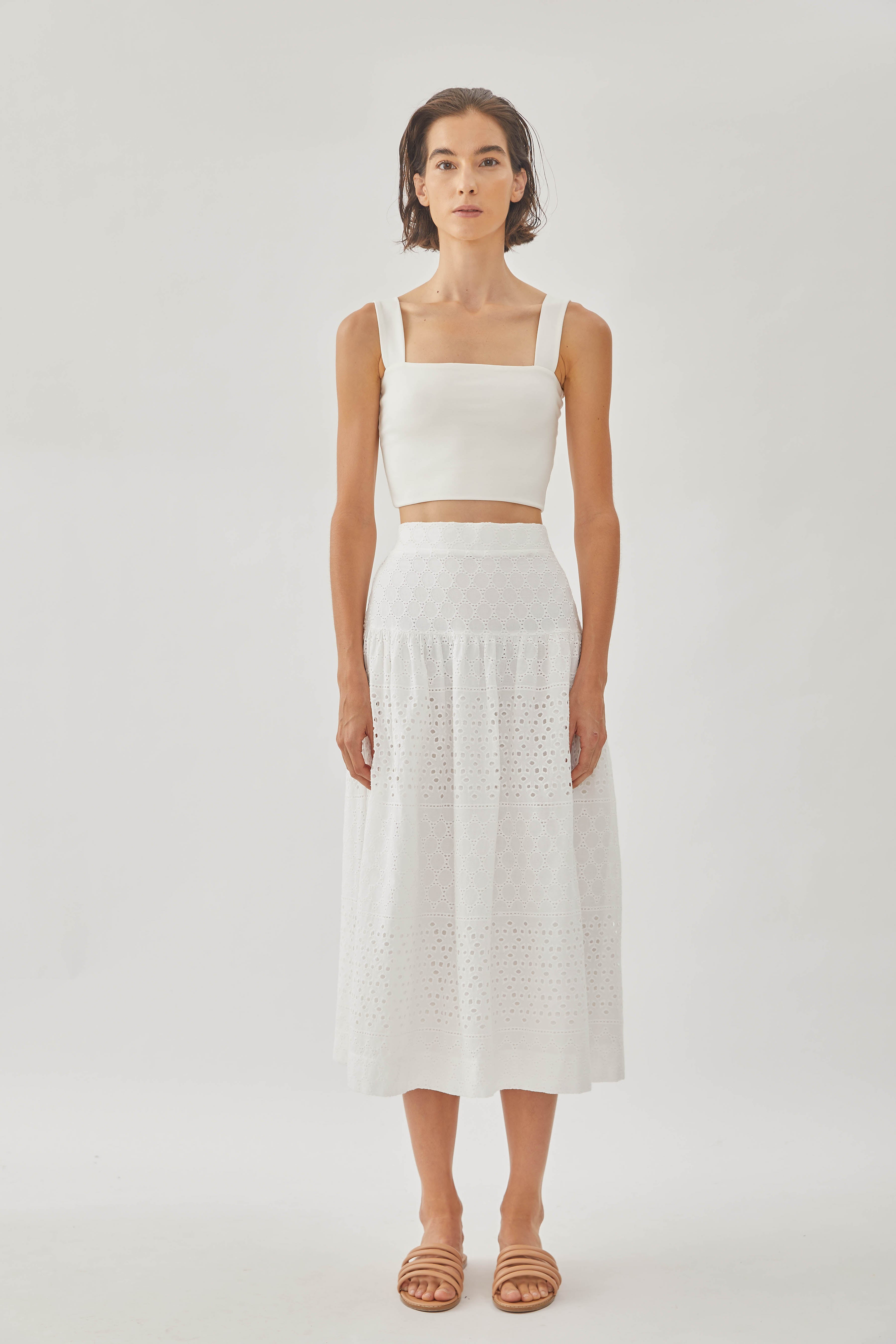 Catching Daylight Midi Skirt