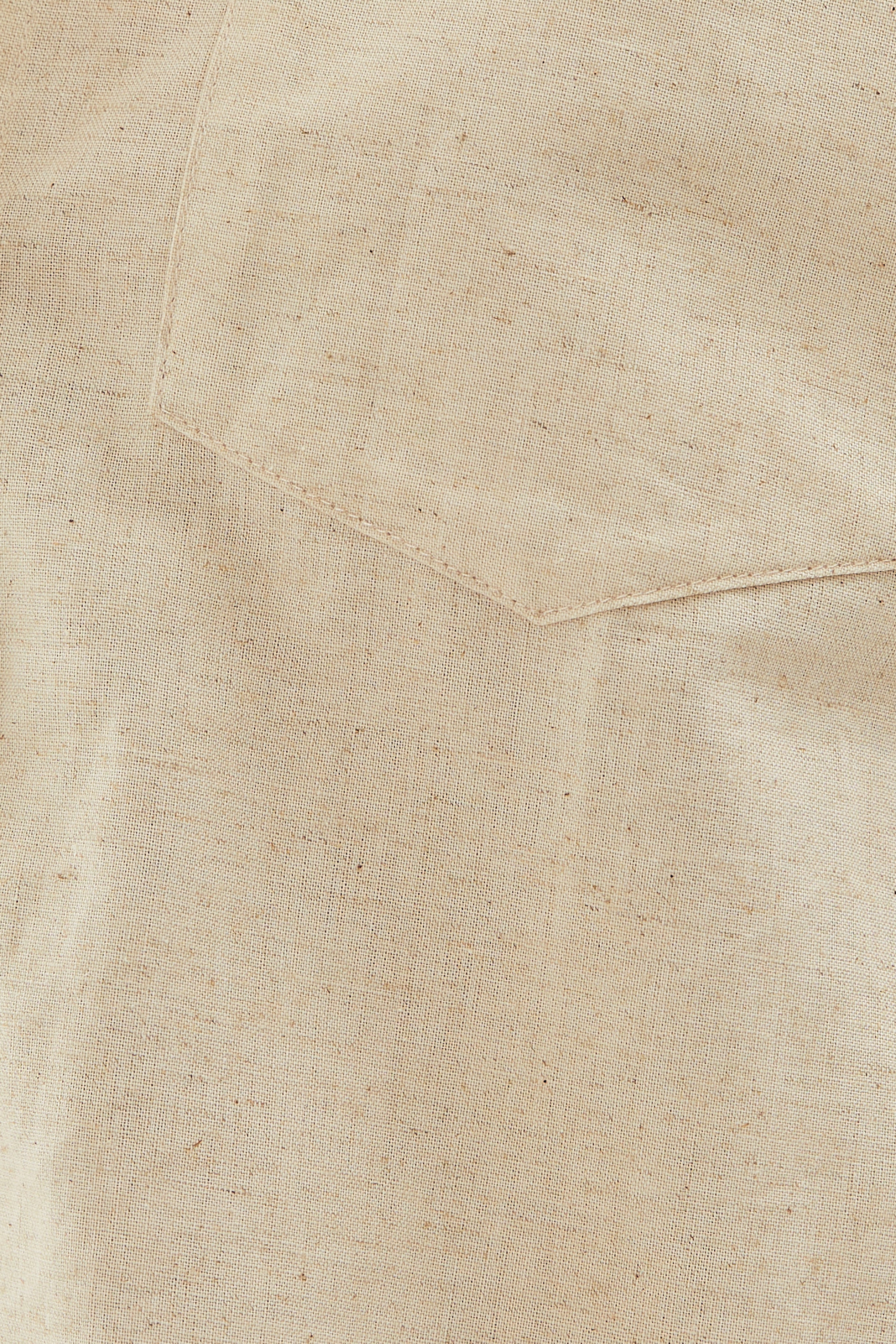 Linen Pocket Shirt in Natural