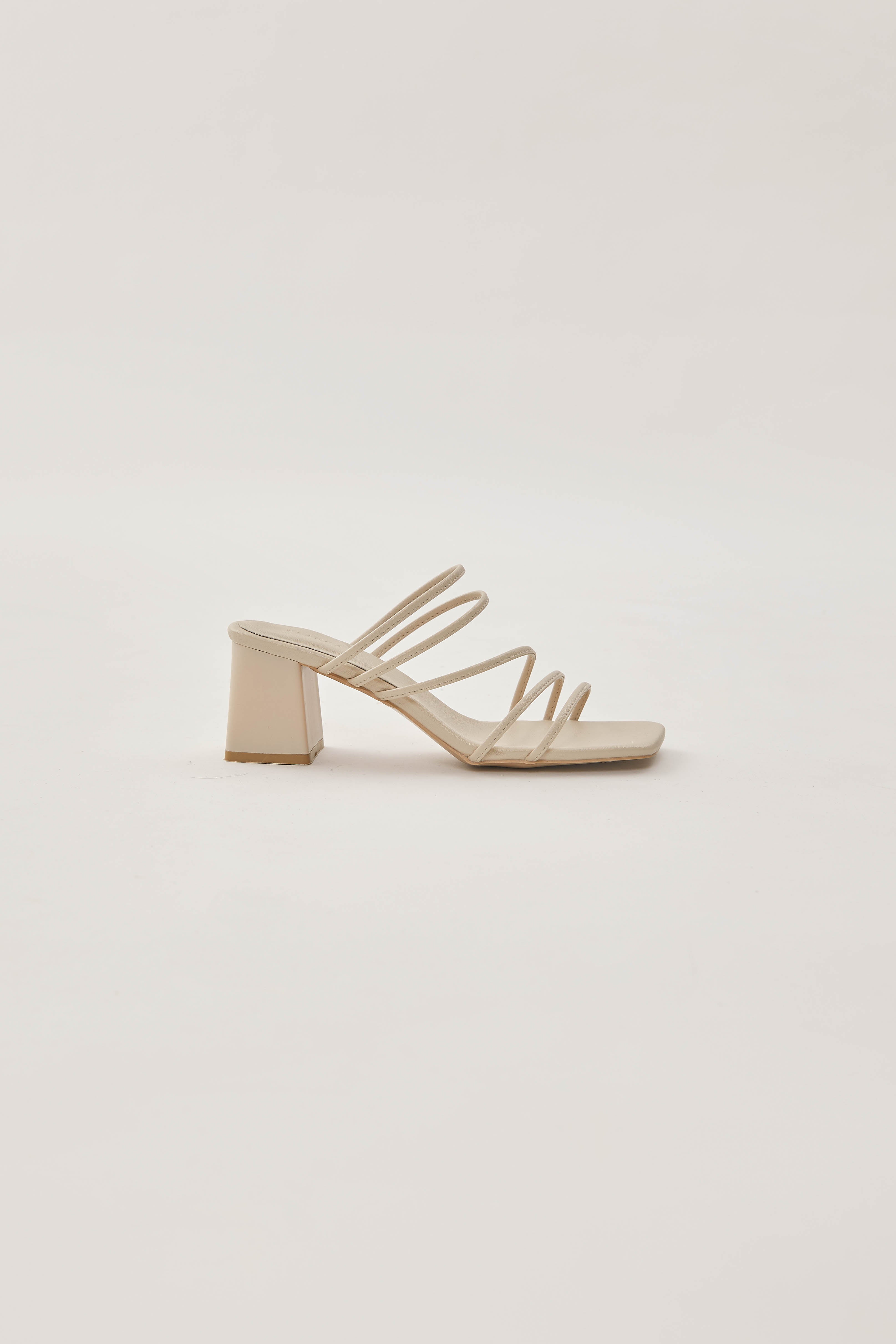 Maya Heels in Cream