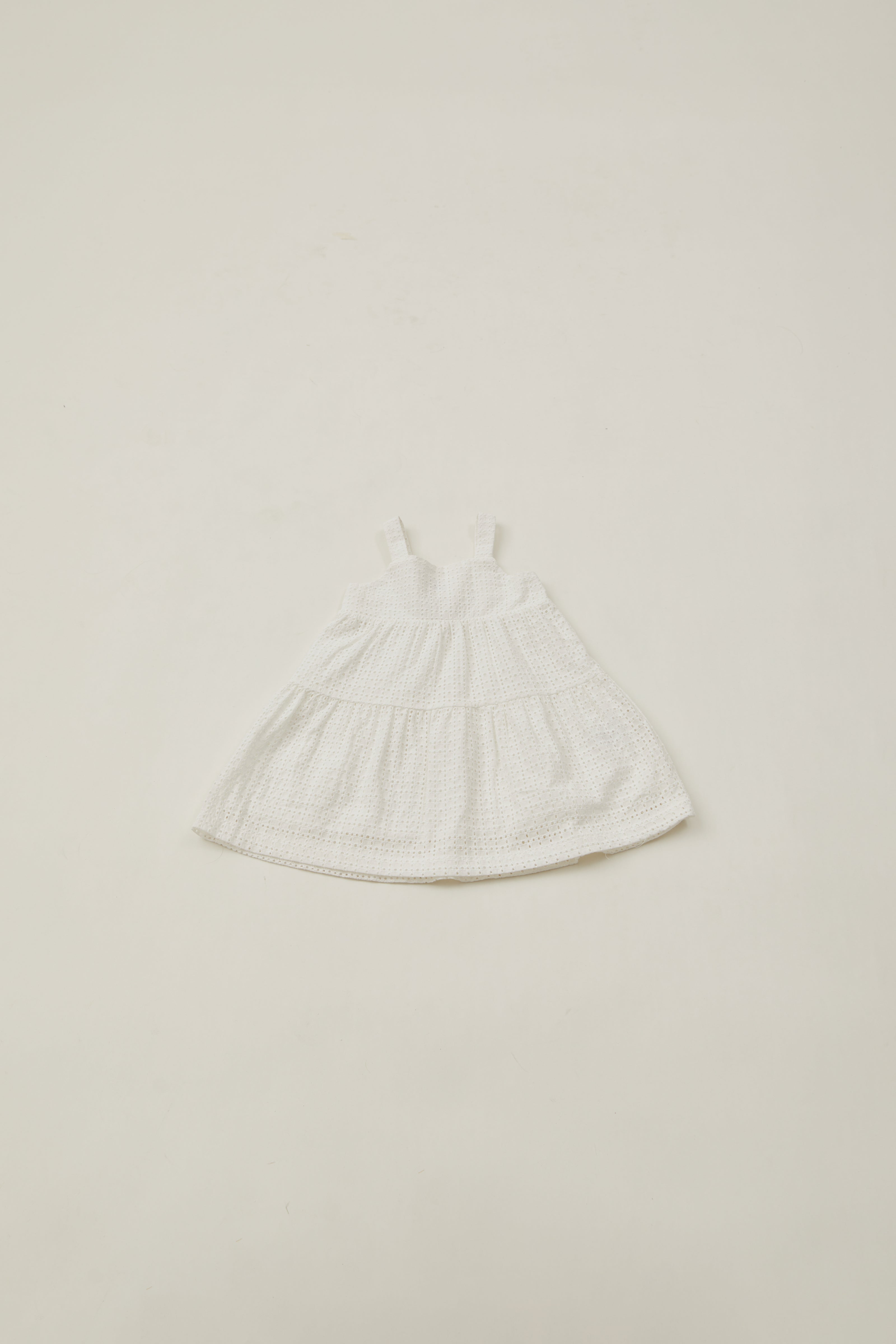 Mini Tiered Dress in Maha Crochet