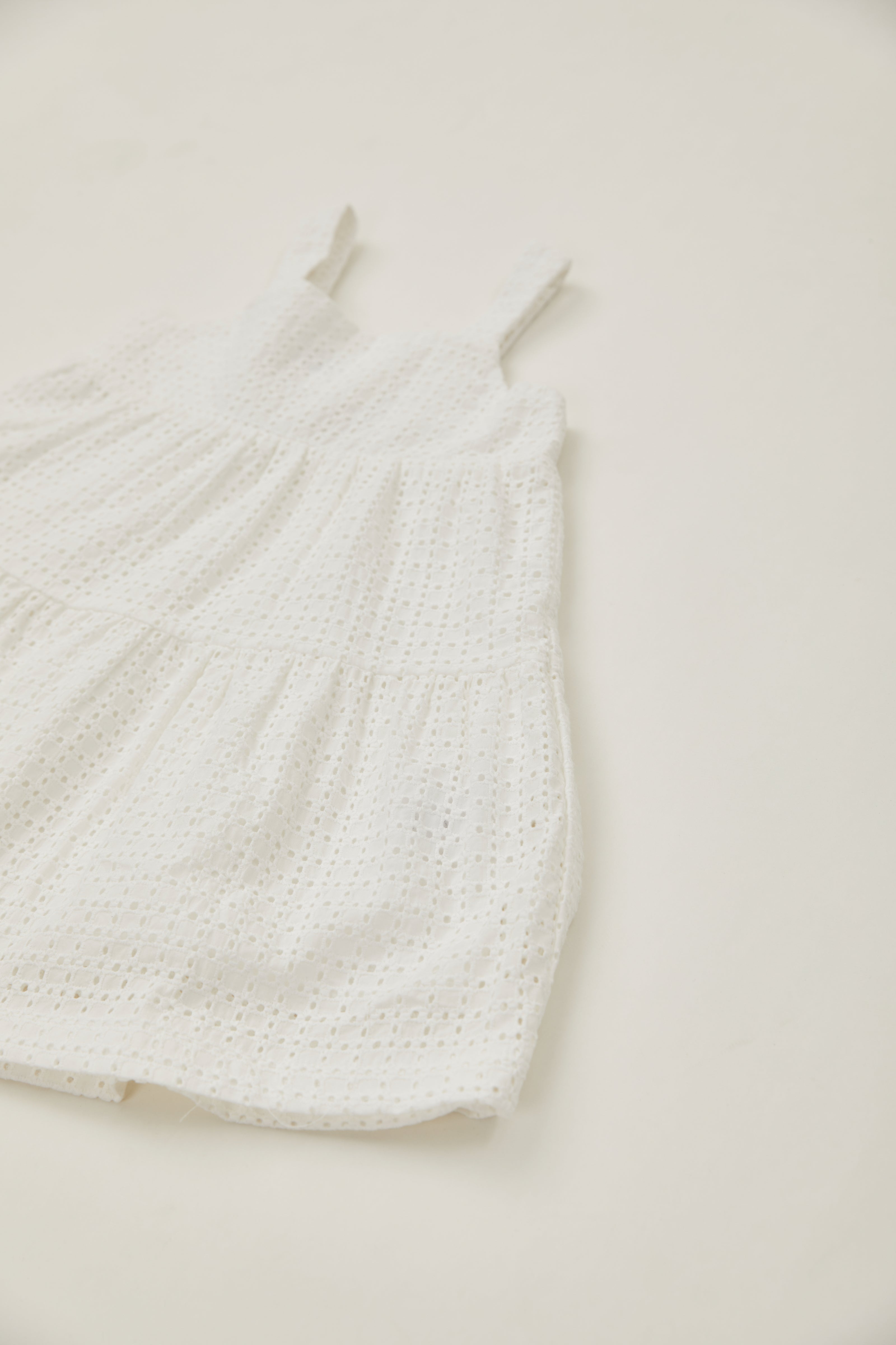 Mini Tiered Dress in Maha Crochet