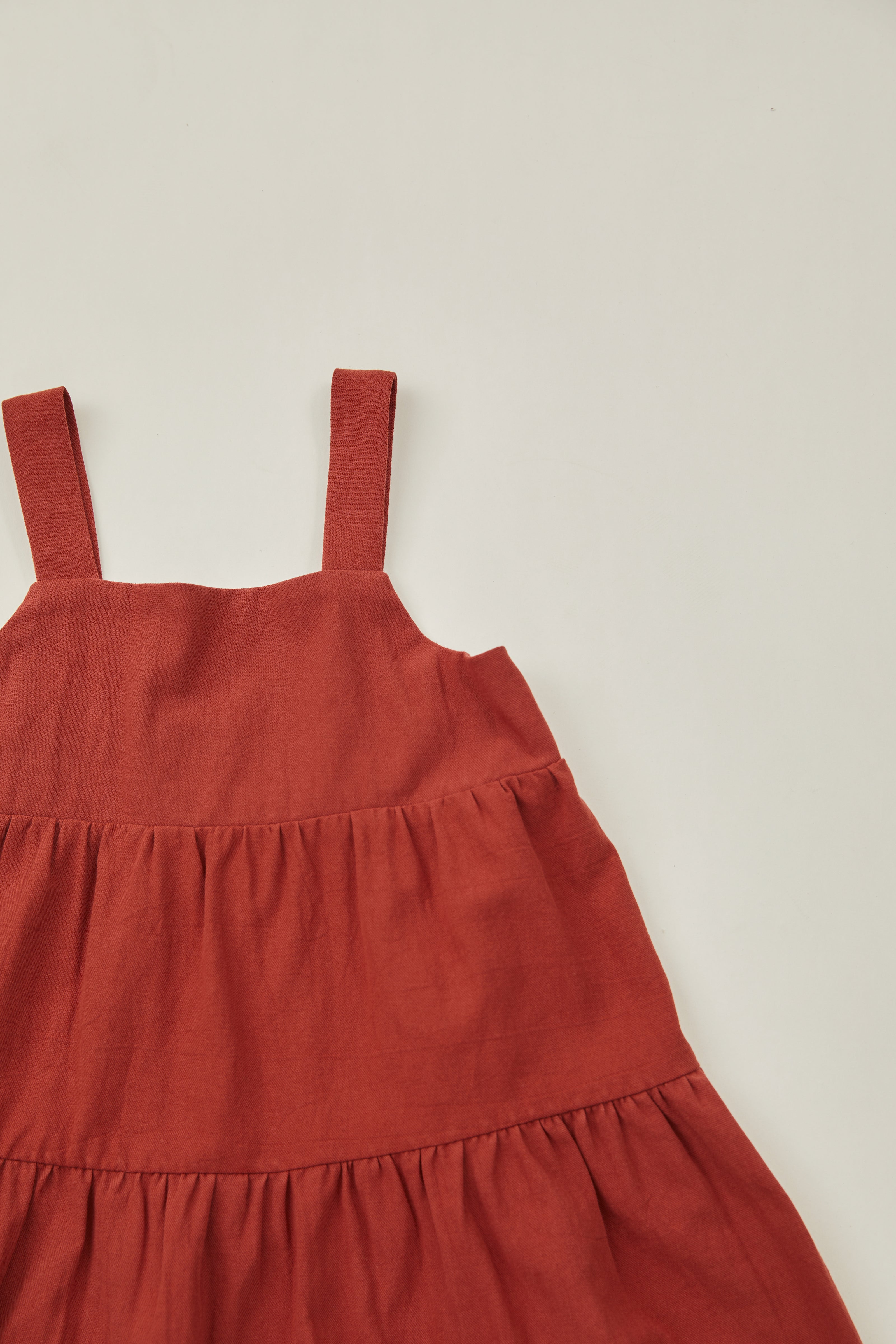 Mini Tiered Dress in Sienna