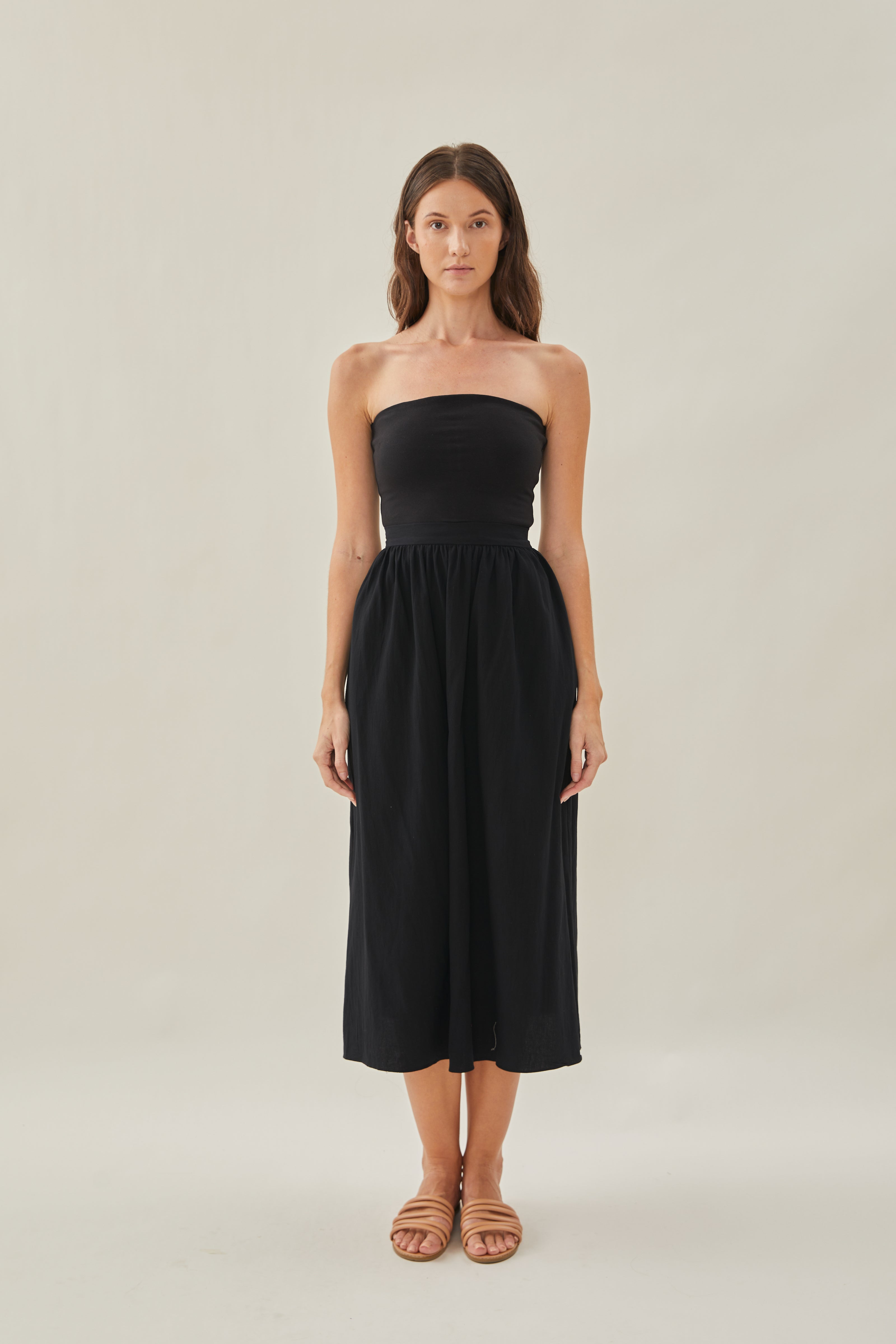 Bandeau Top in Black