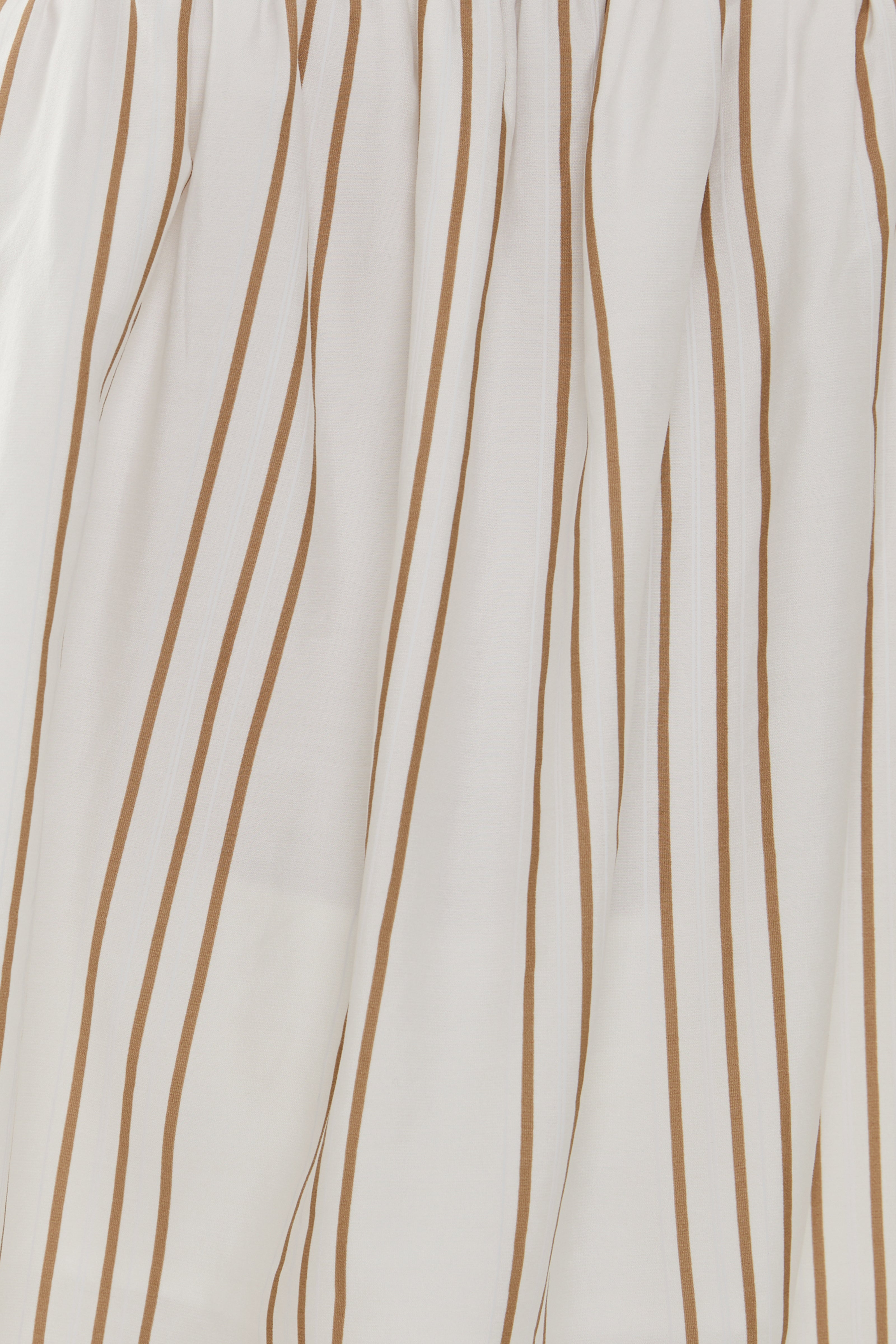 On the Hillside Tie back Top in Stripe Tan