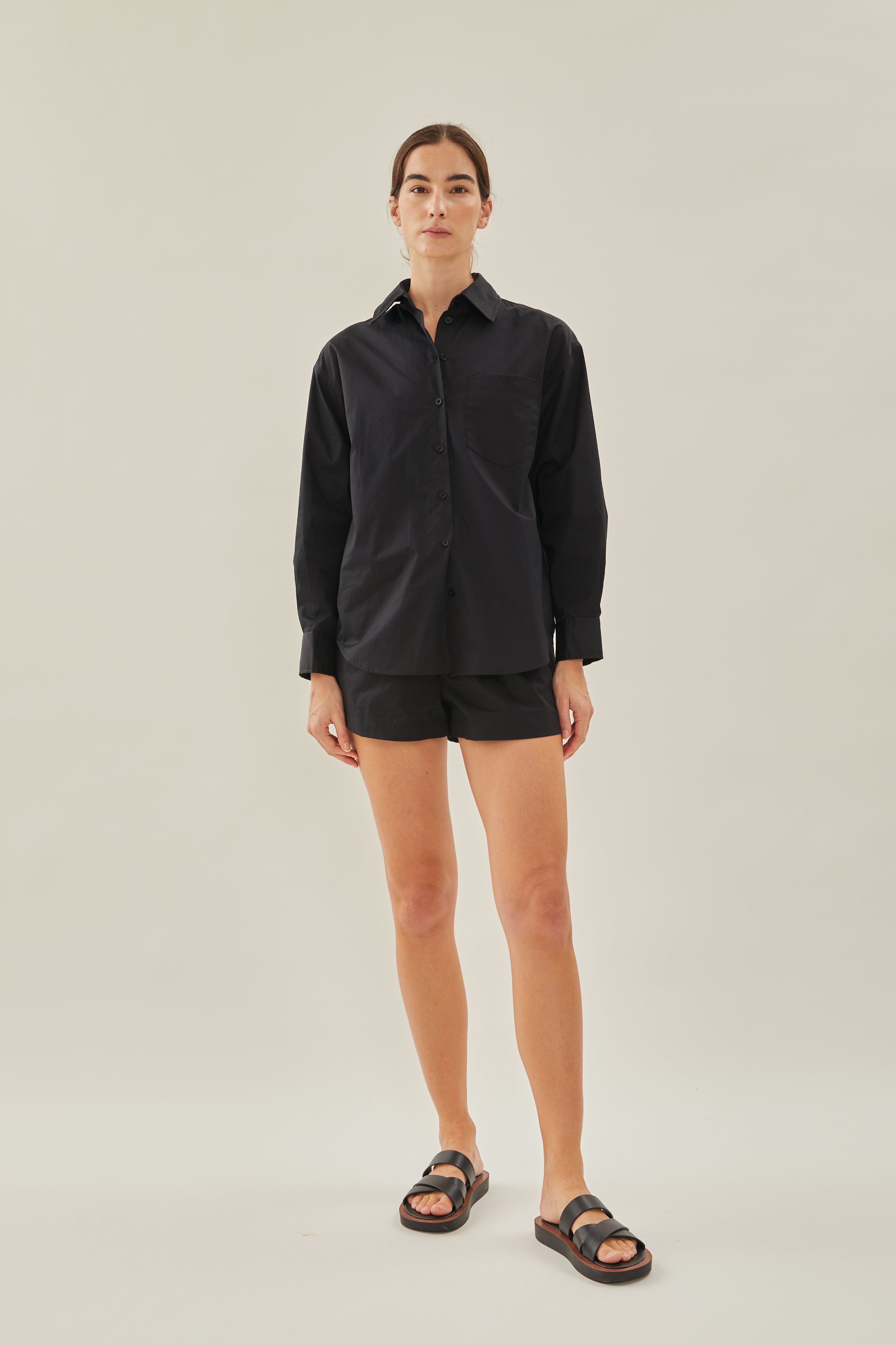 STUDIOS Pocket Shirt in Black