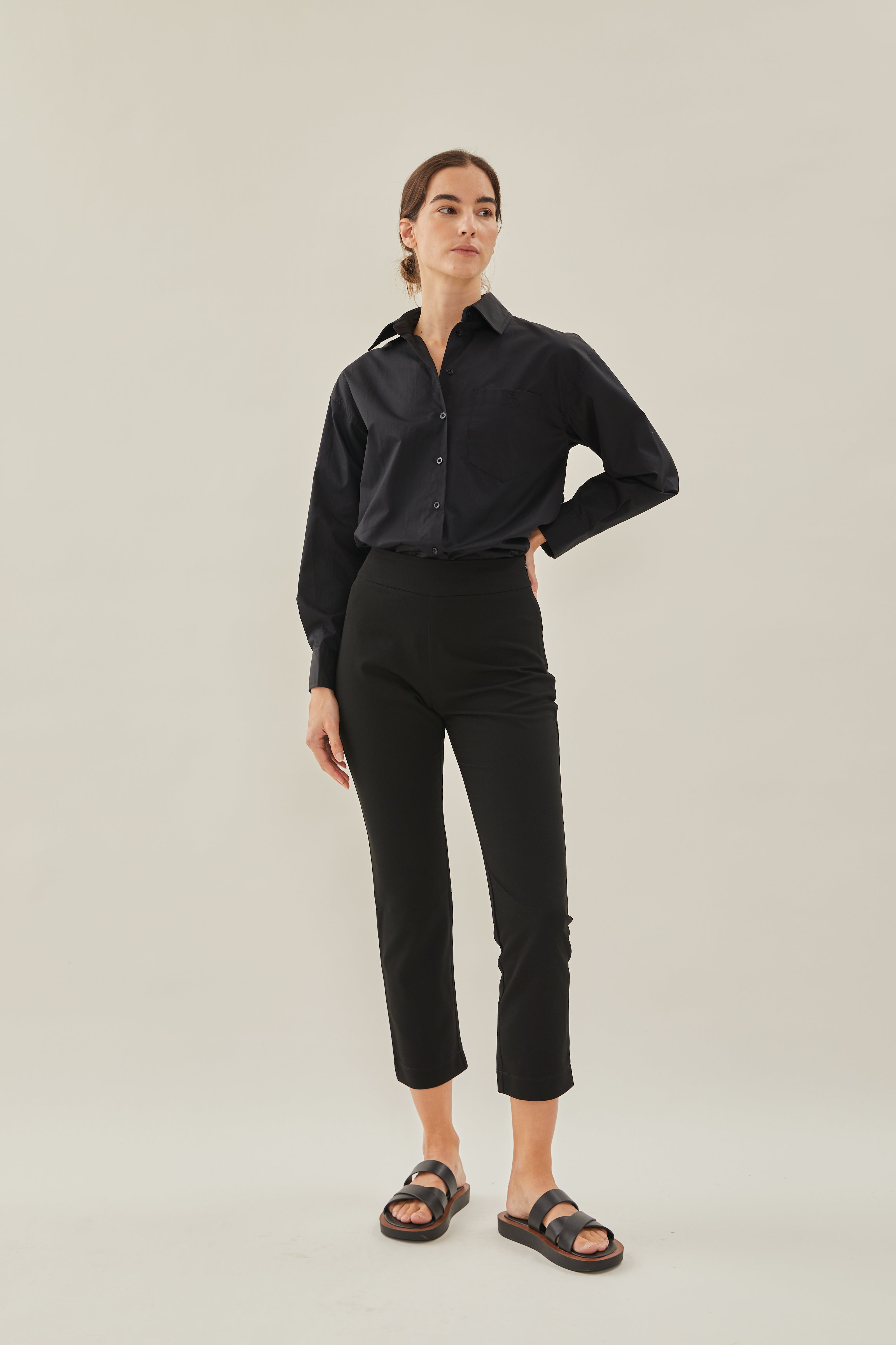 Tailored Trousers in Black