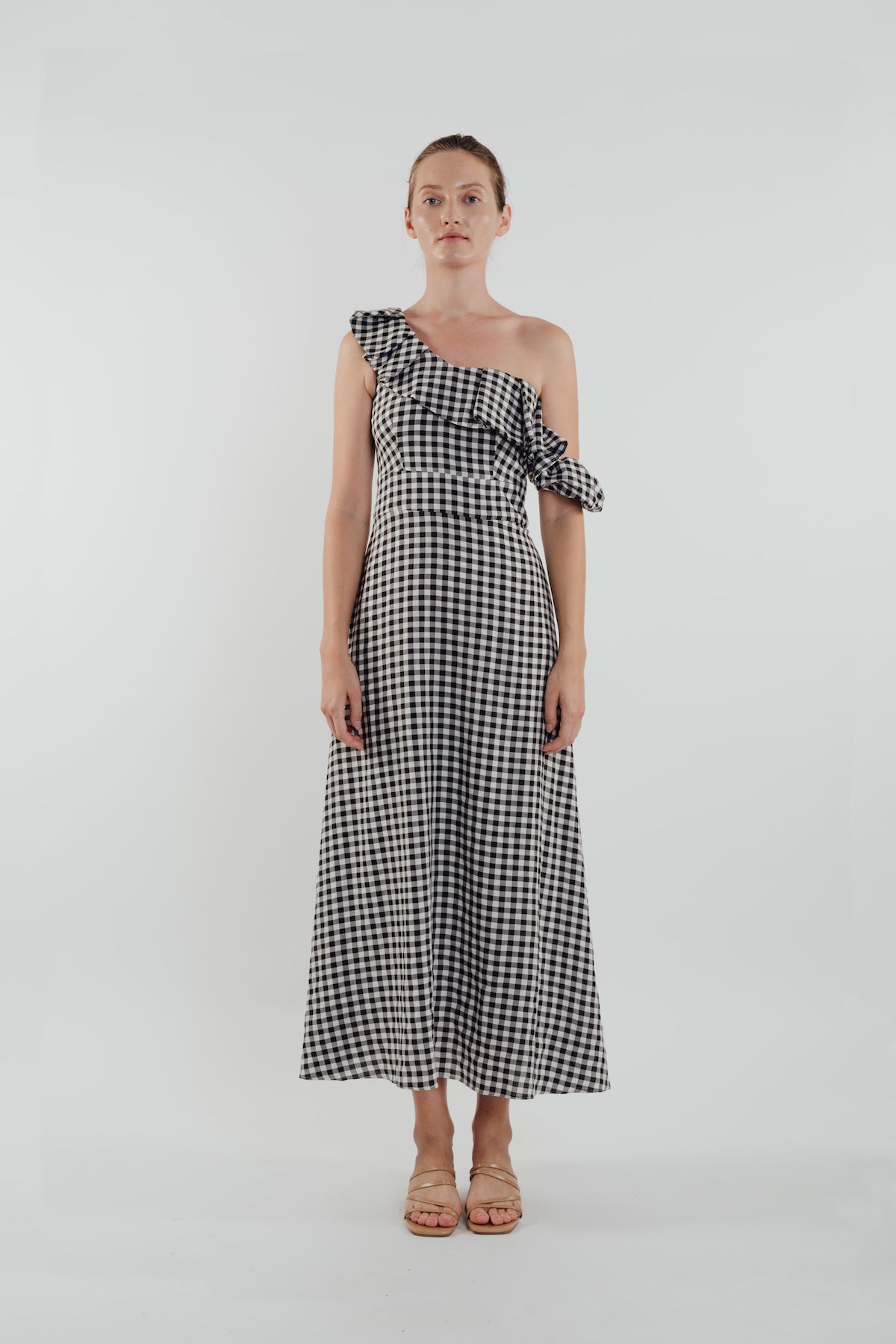 Toga Gingham Maxi Dress (Sale)