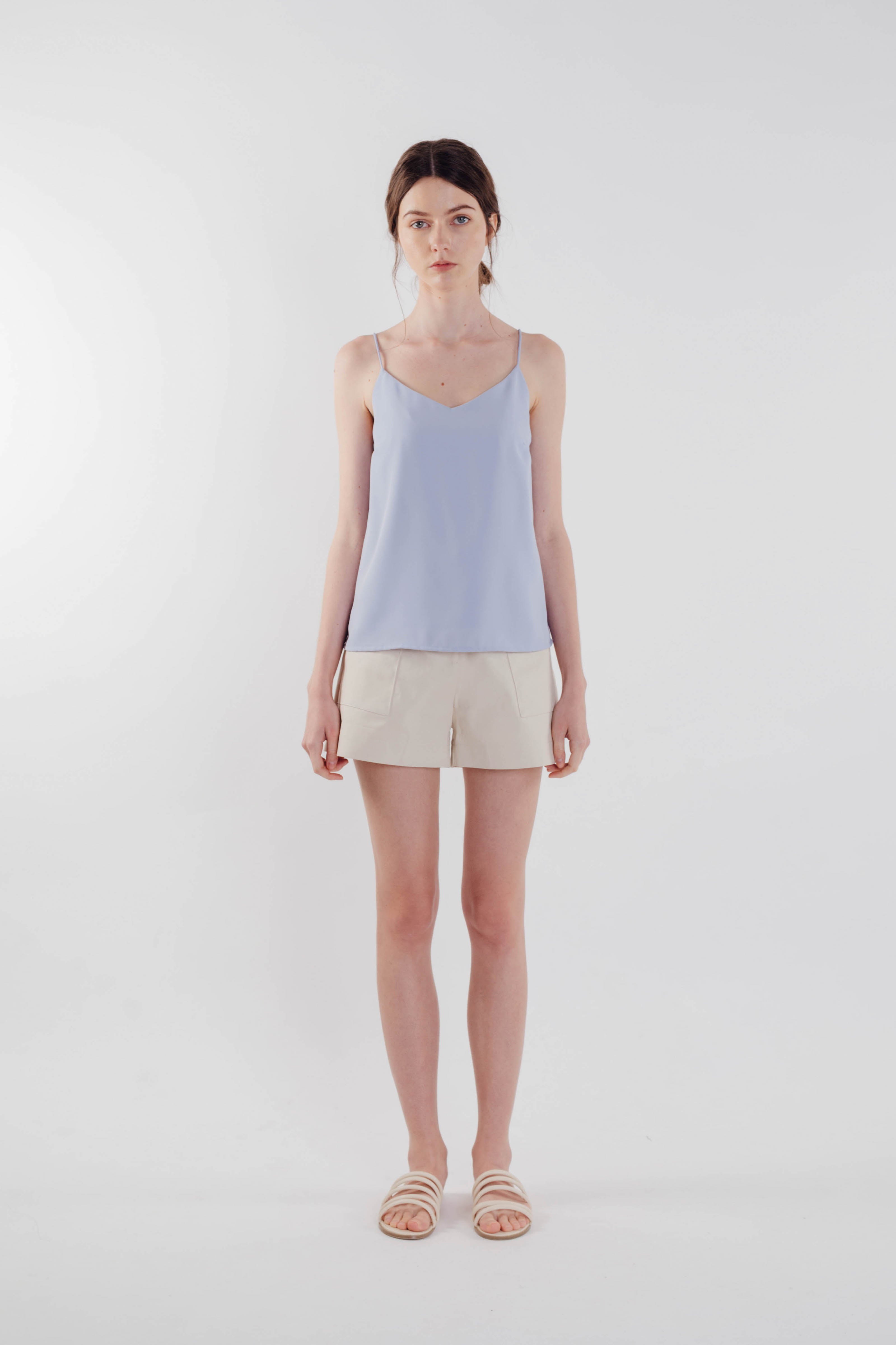 V-neck Camisole in Sky (Sale)