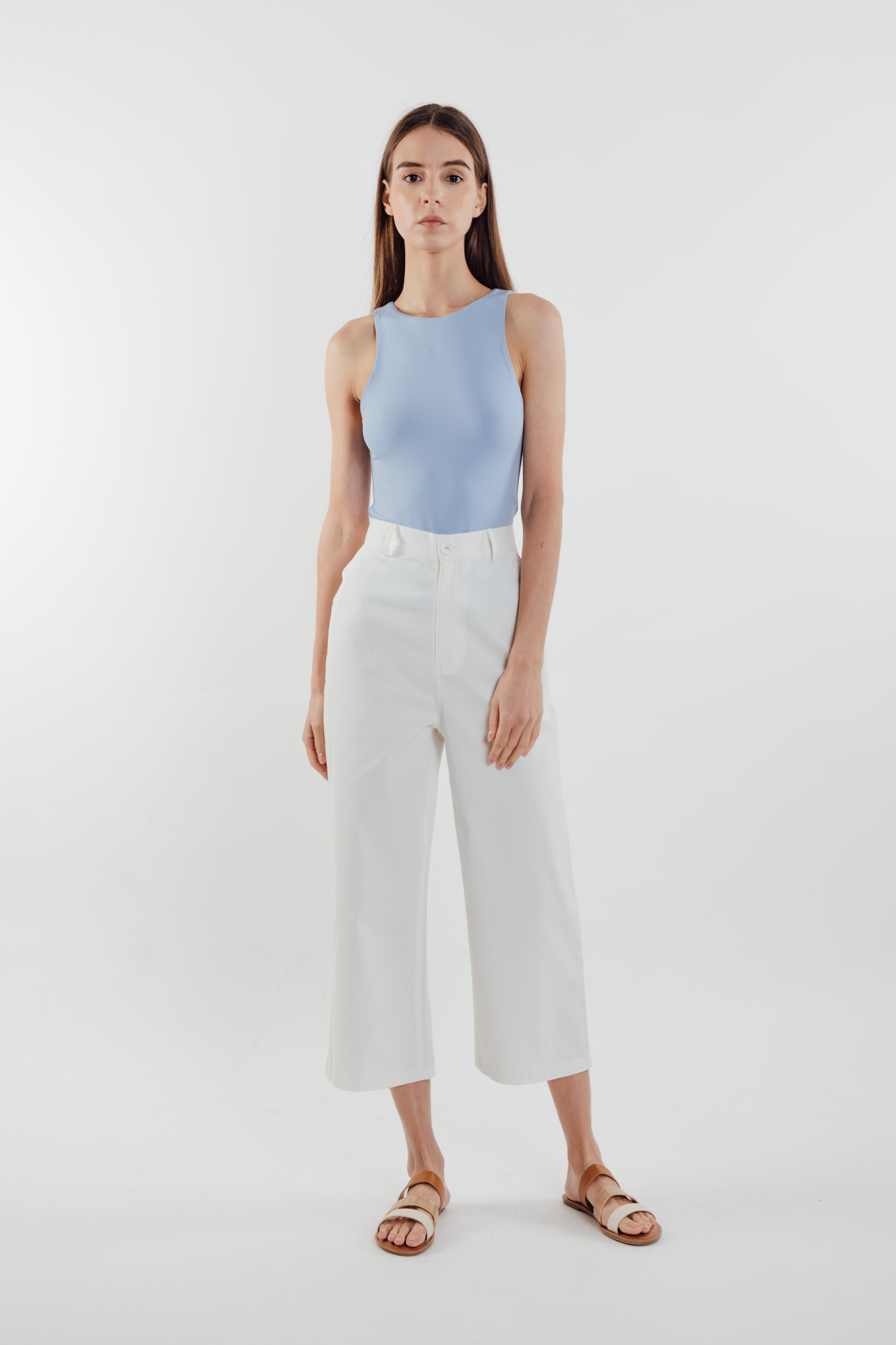 Jersey Blend Tank in Sky (Sale)