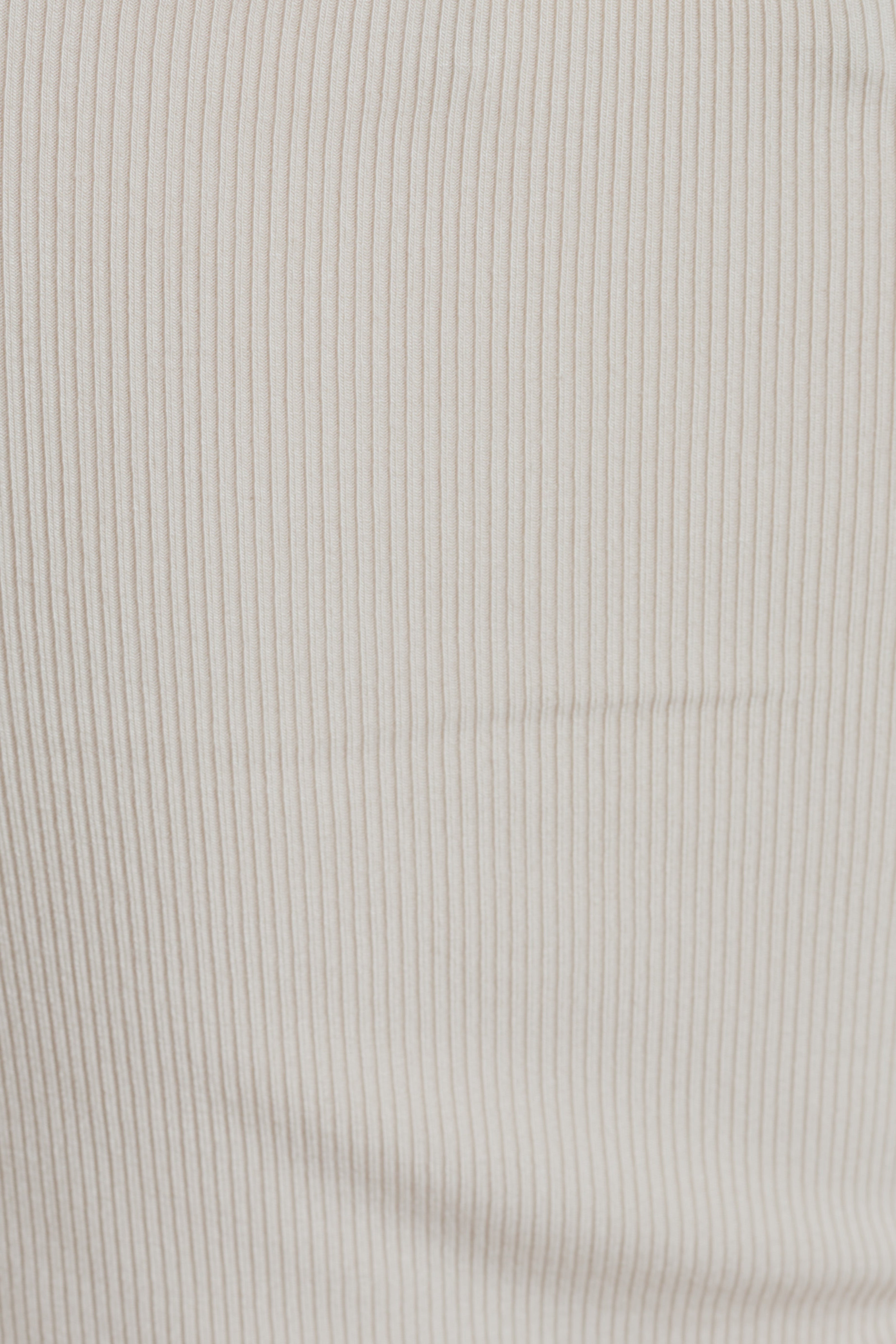 Square Neck Knit Tank in Natural