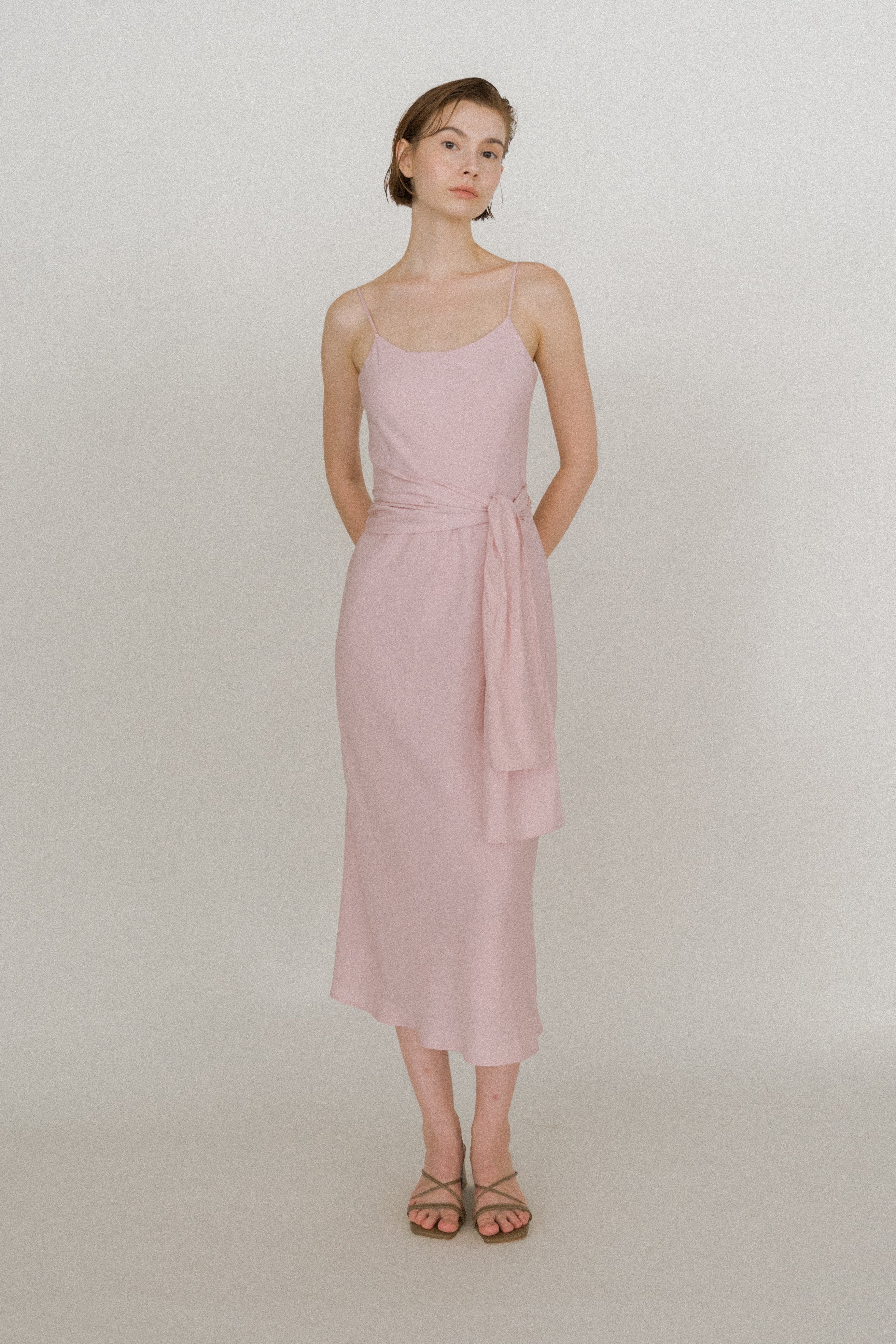 Classic Cami Dress in Petal Pink