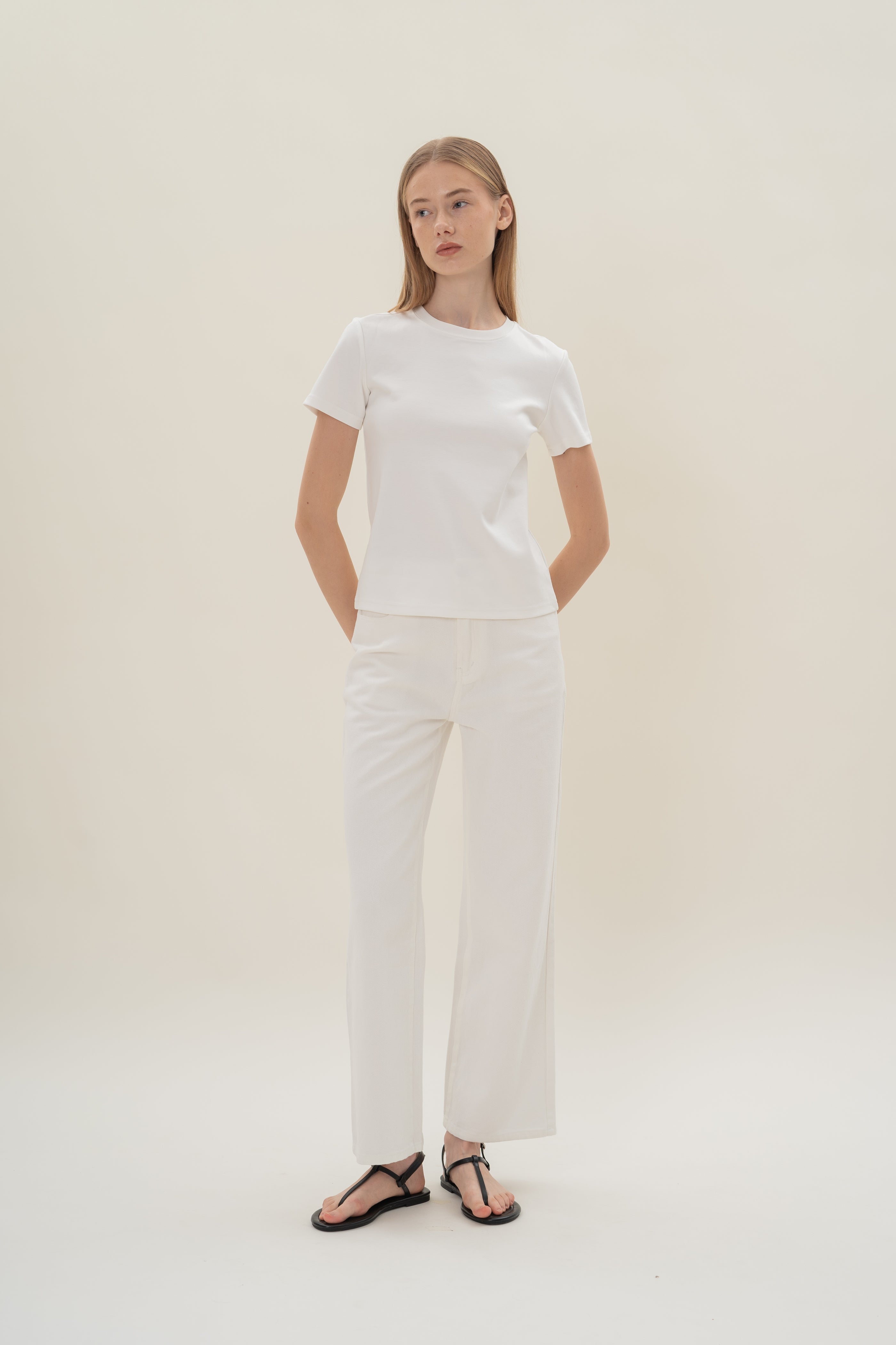 Slim Fit Tee in White (N°.04)