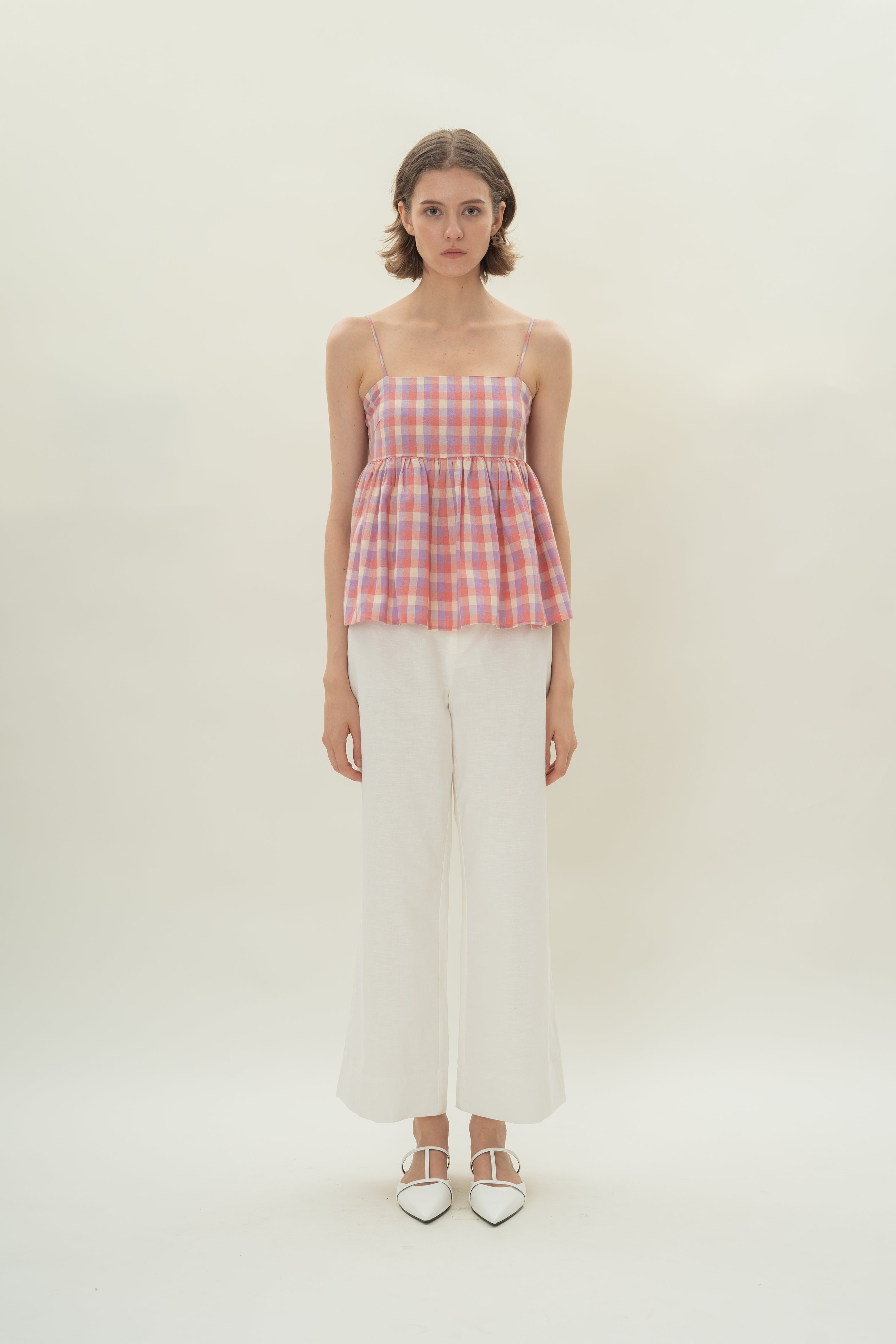 Cami Top in Joie Gingham