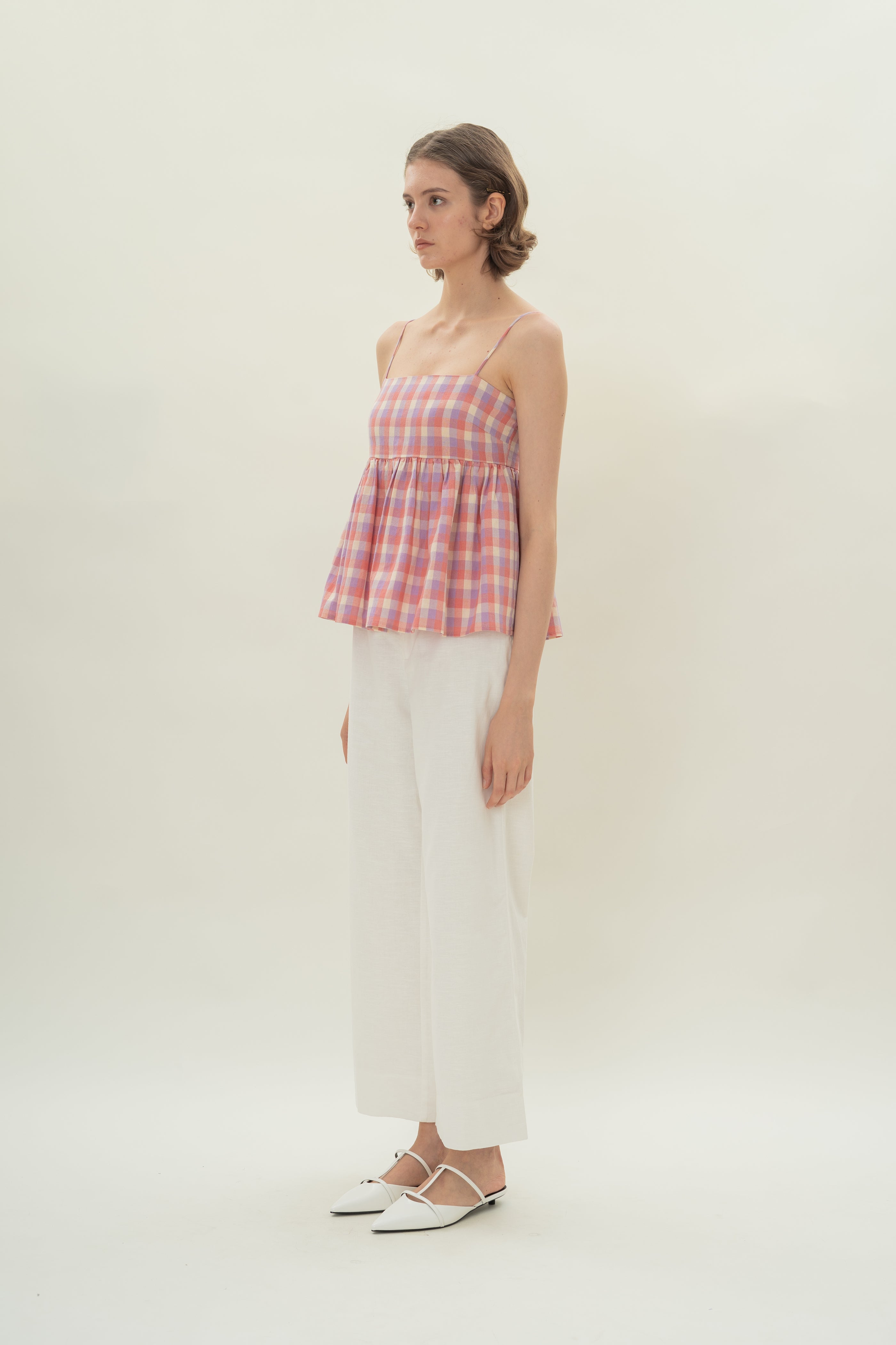 Cami Top in Joie Gingham